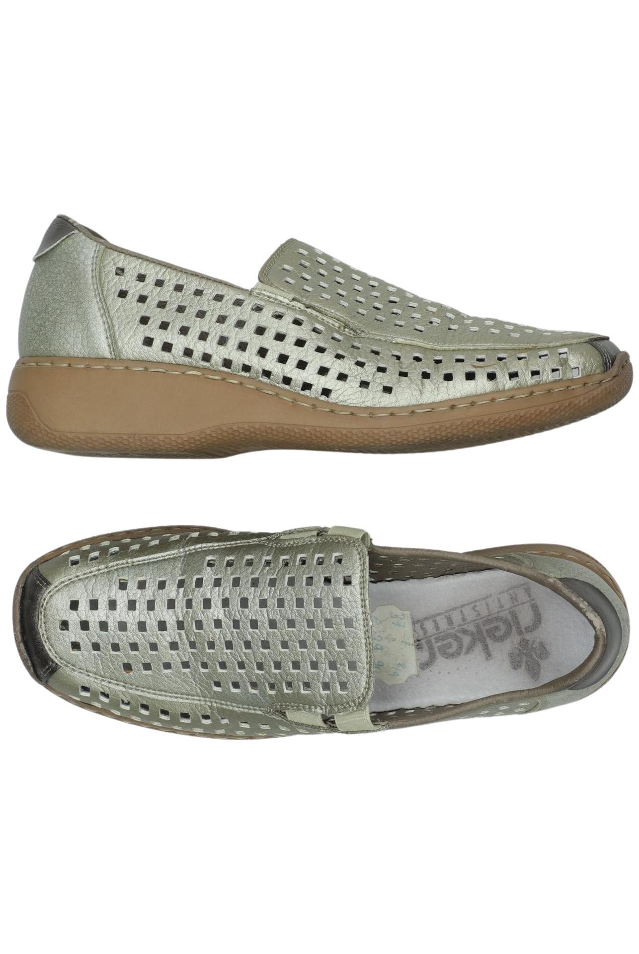 

Rieker Damen Halbschuh, silber, Gr. 37