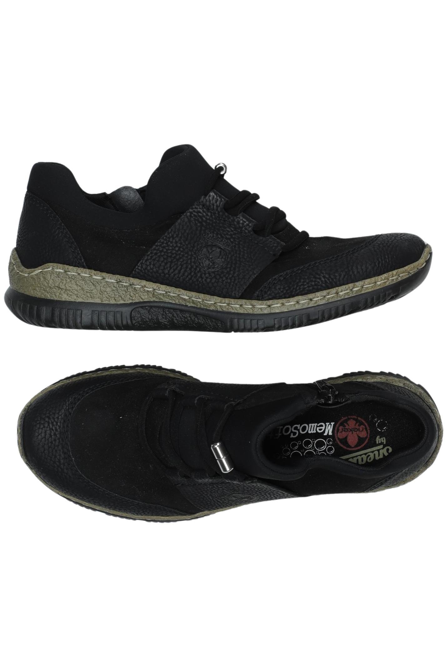 

Rieker Damen Halbschuh, schwarz, Gr. 37