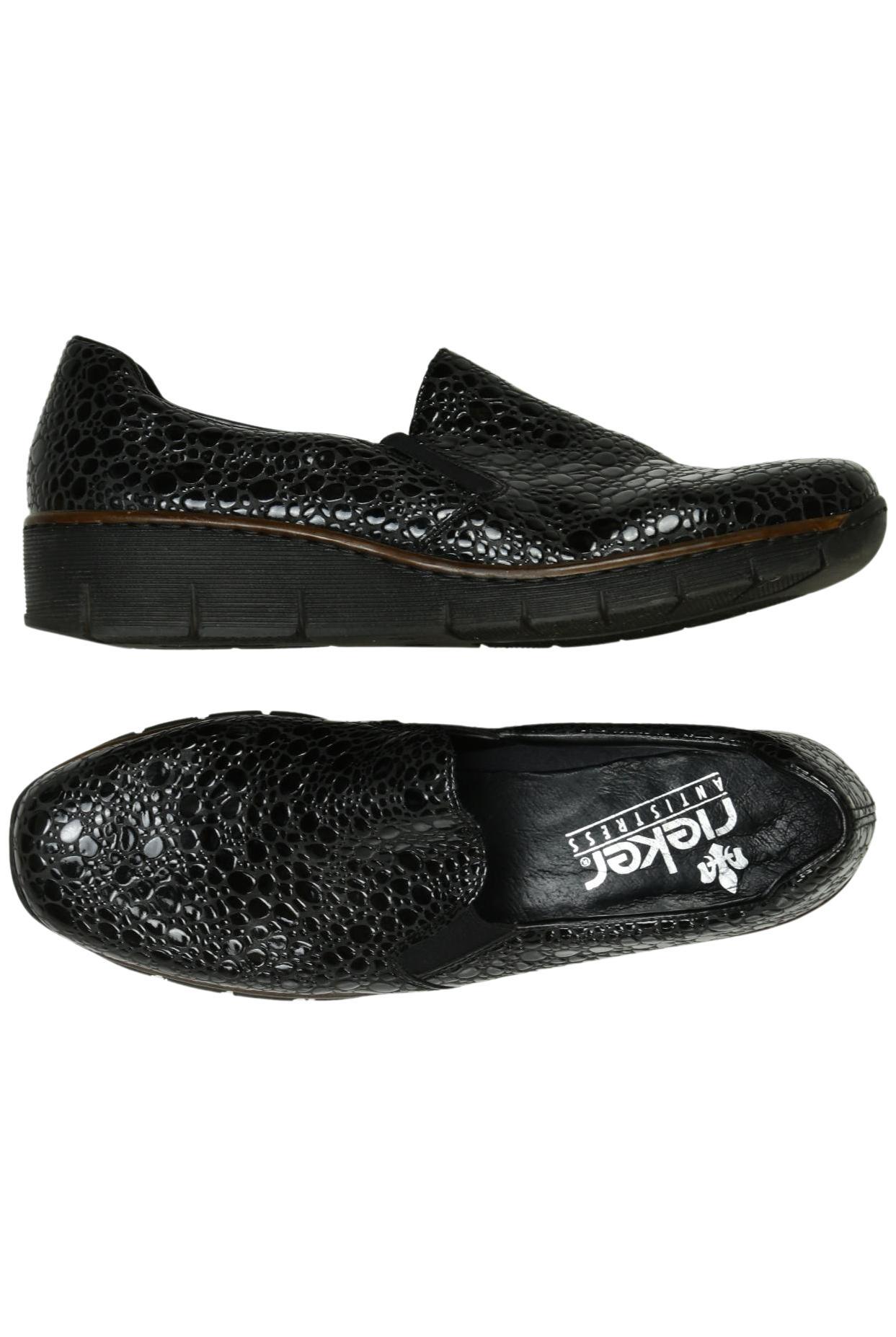 

Rieker Damen Halbschuh, schwarz, Gr. 41