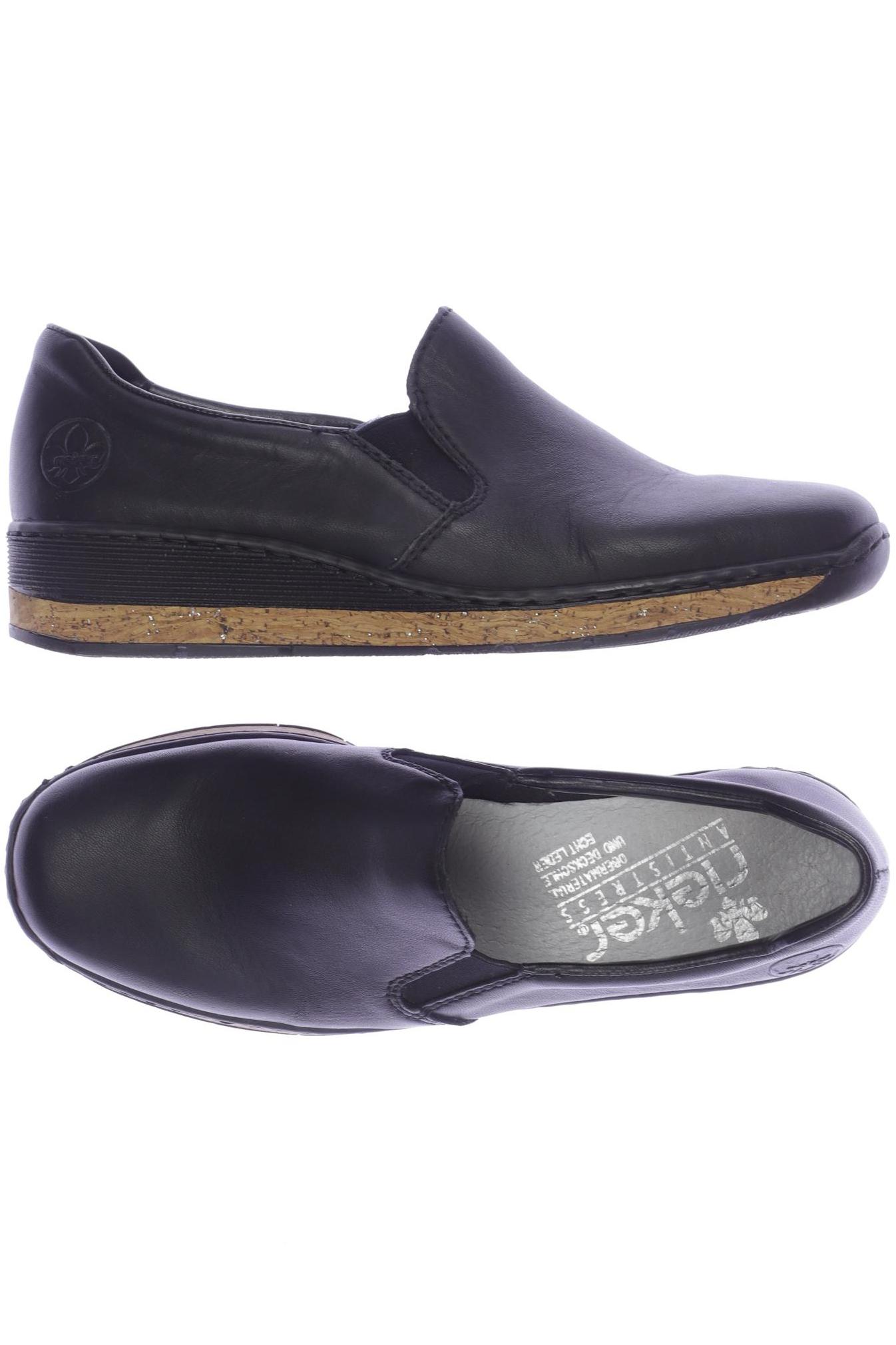 

Rieker Damen Halbschuh, schwarz