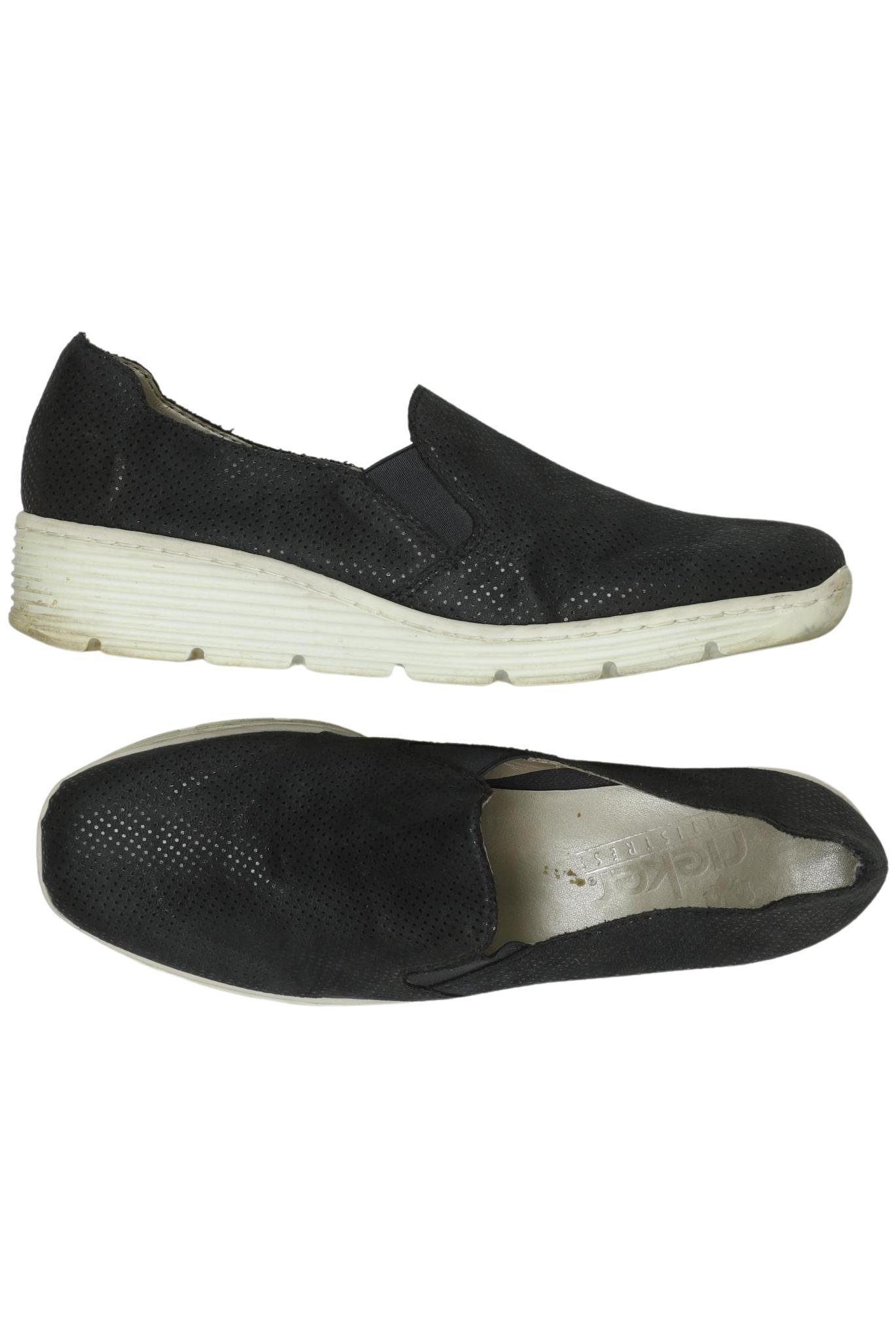 

Rieker Damen Halbschuh, schwarz, Gr. 40