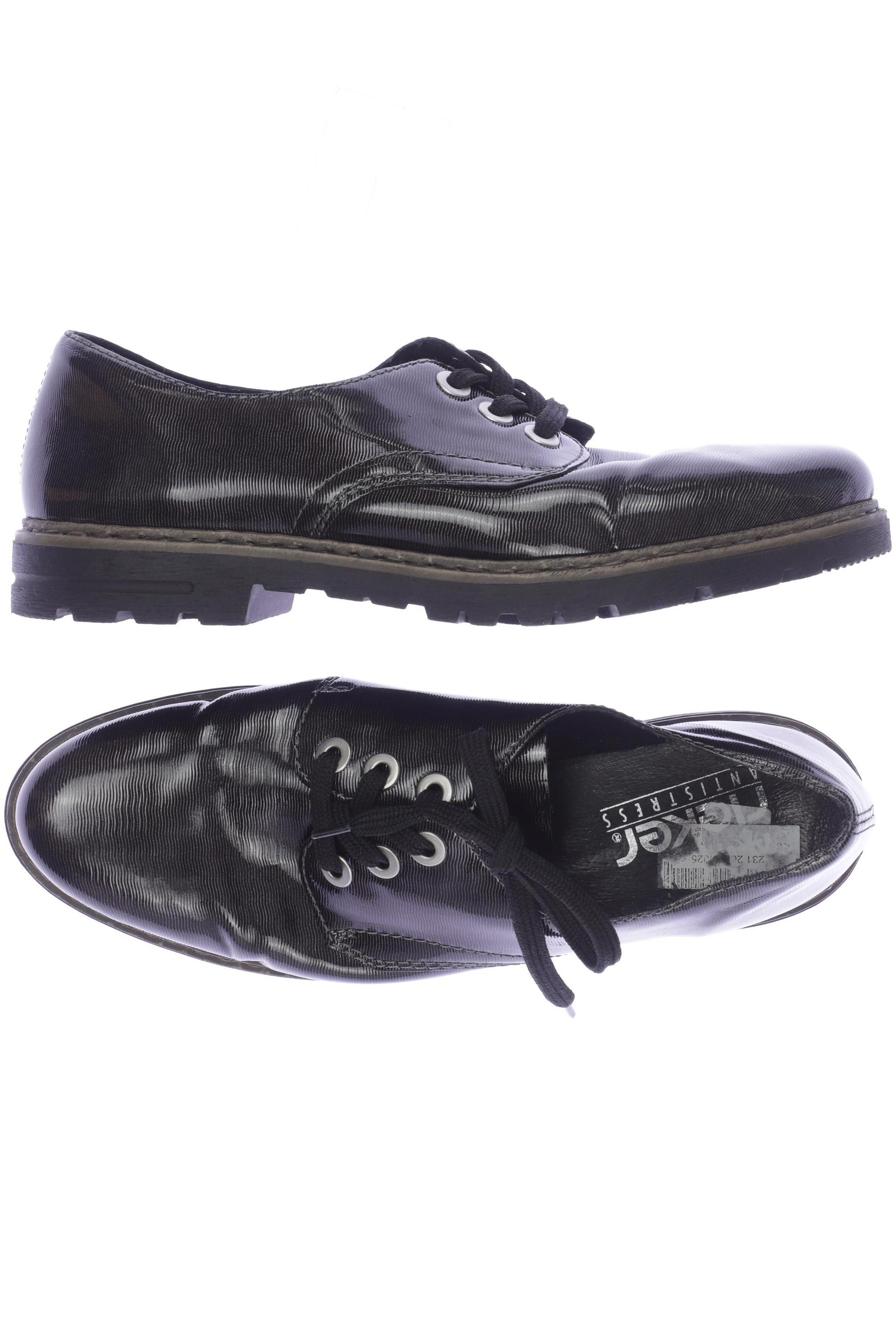 

Rieker Damen Halbschuh, schwarz, Gr. 40