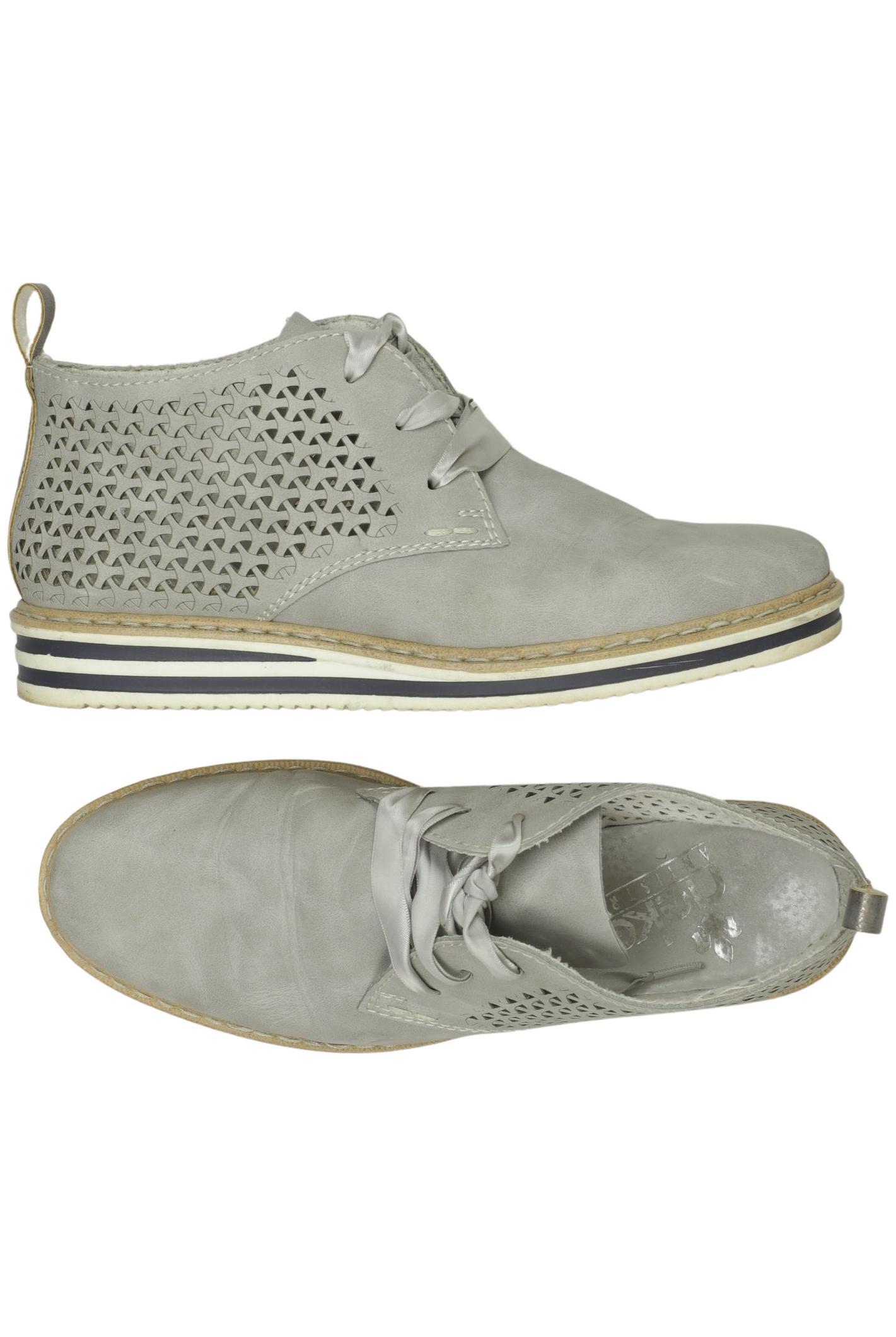 

Rieker Damen Halbschuh, grau, Gr. 38
