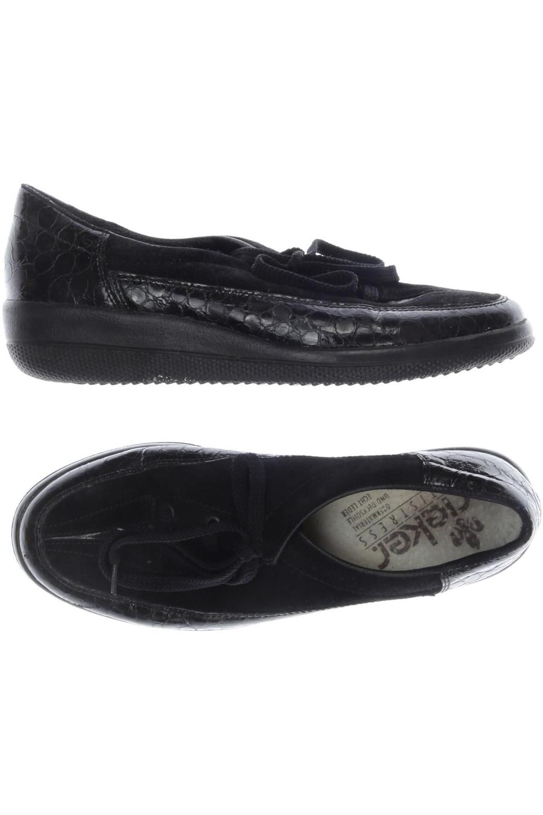 

Rieker Damen Halbschuh, schwarz, Gr. 4