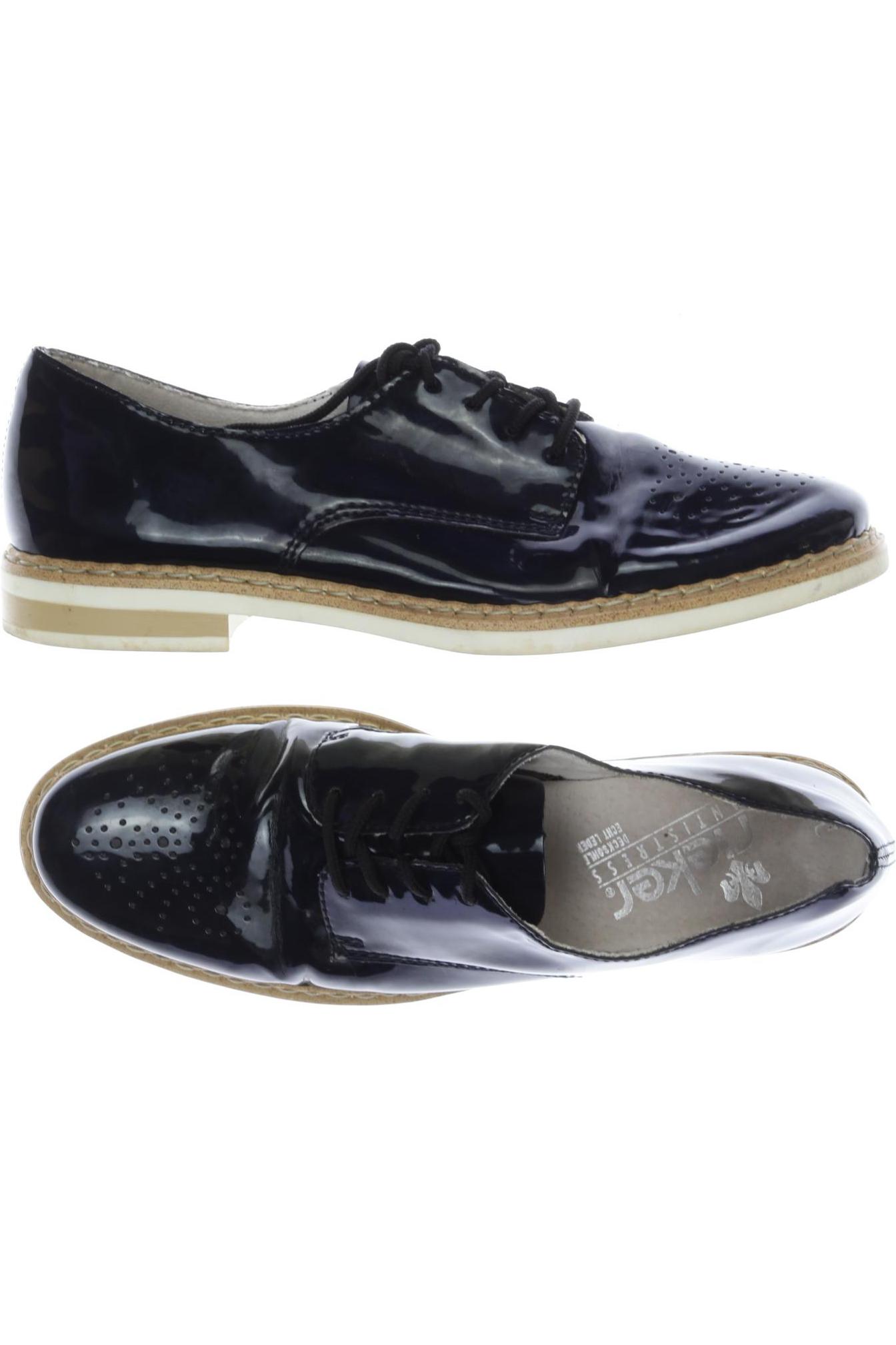 

Rieker Damen Halbschuh, schwarz, Gr. 40