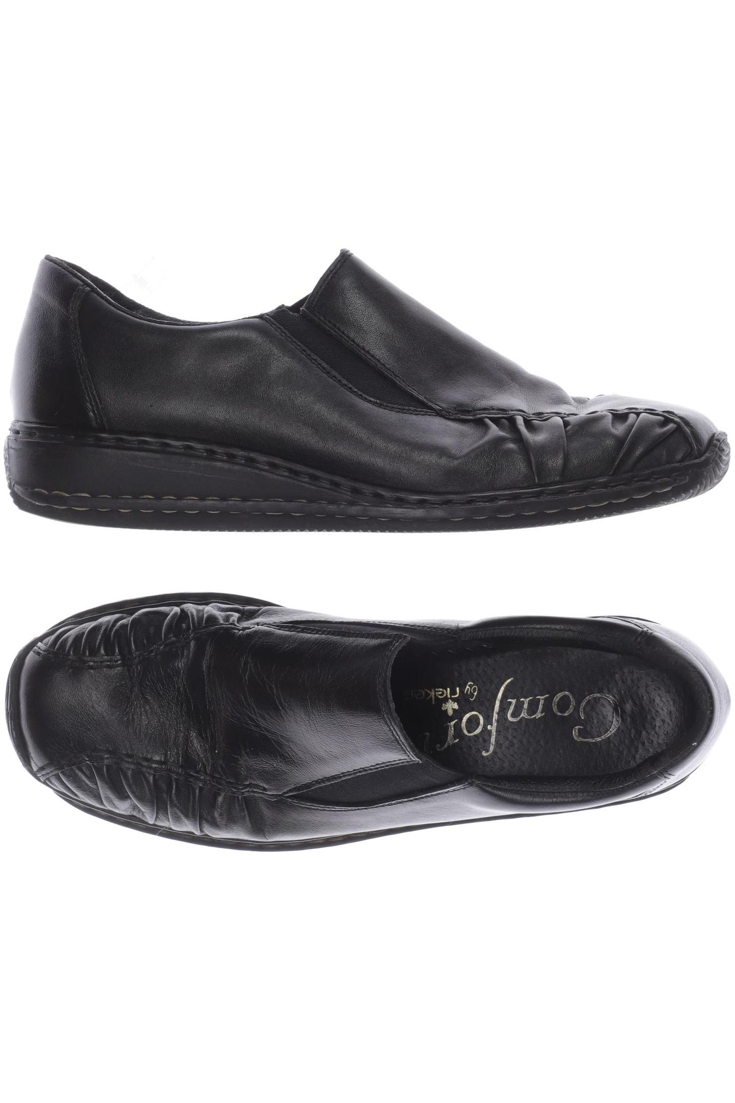 

Rieker Damen Halbschuh, schwarz, Gr. 38