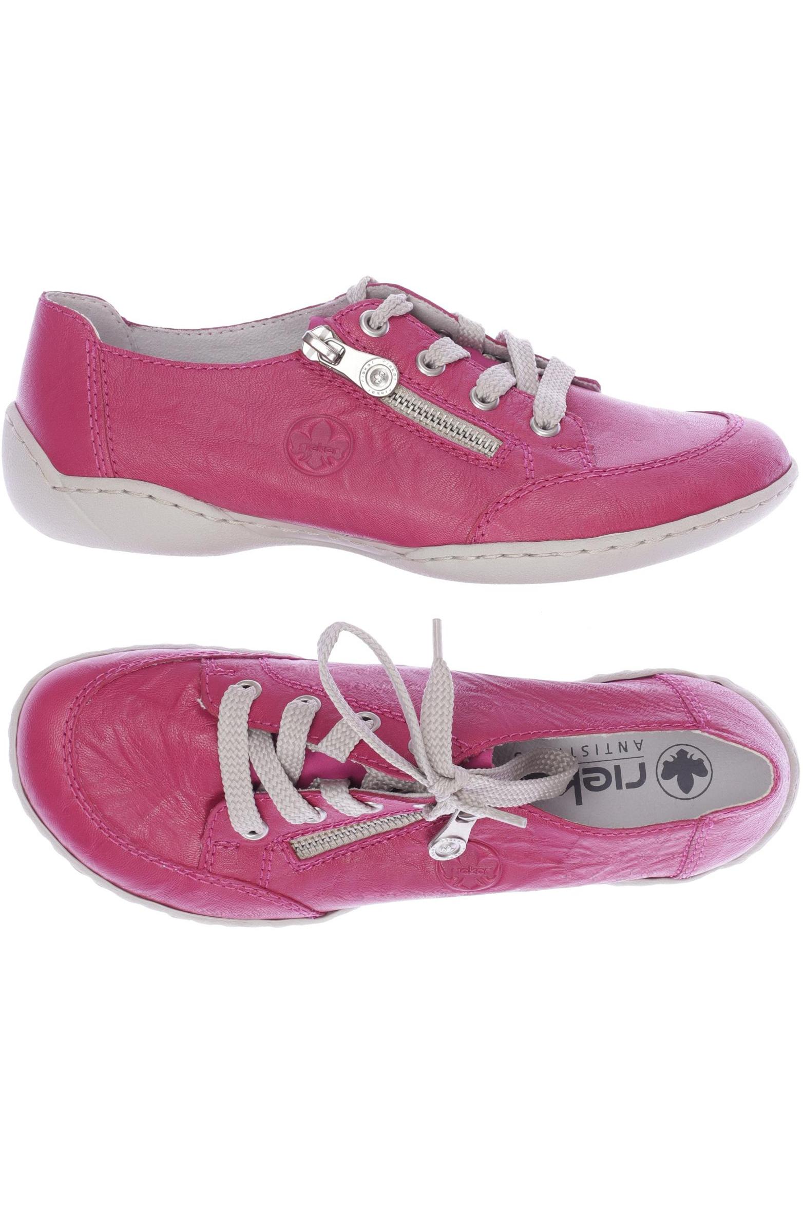 

Rieker Damen Halbschuh, pink, Gr. 38