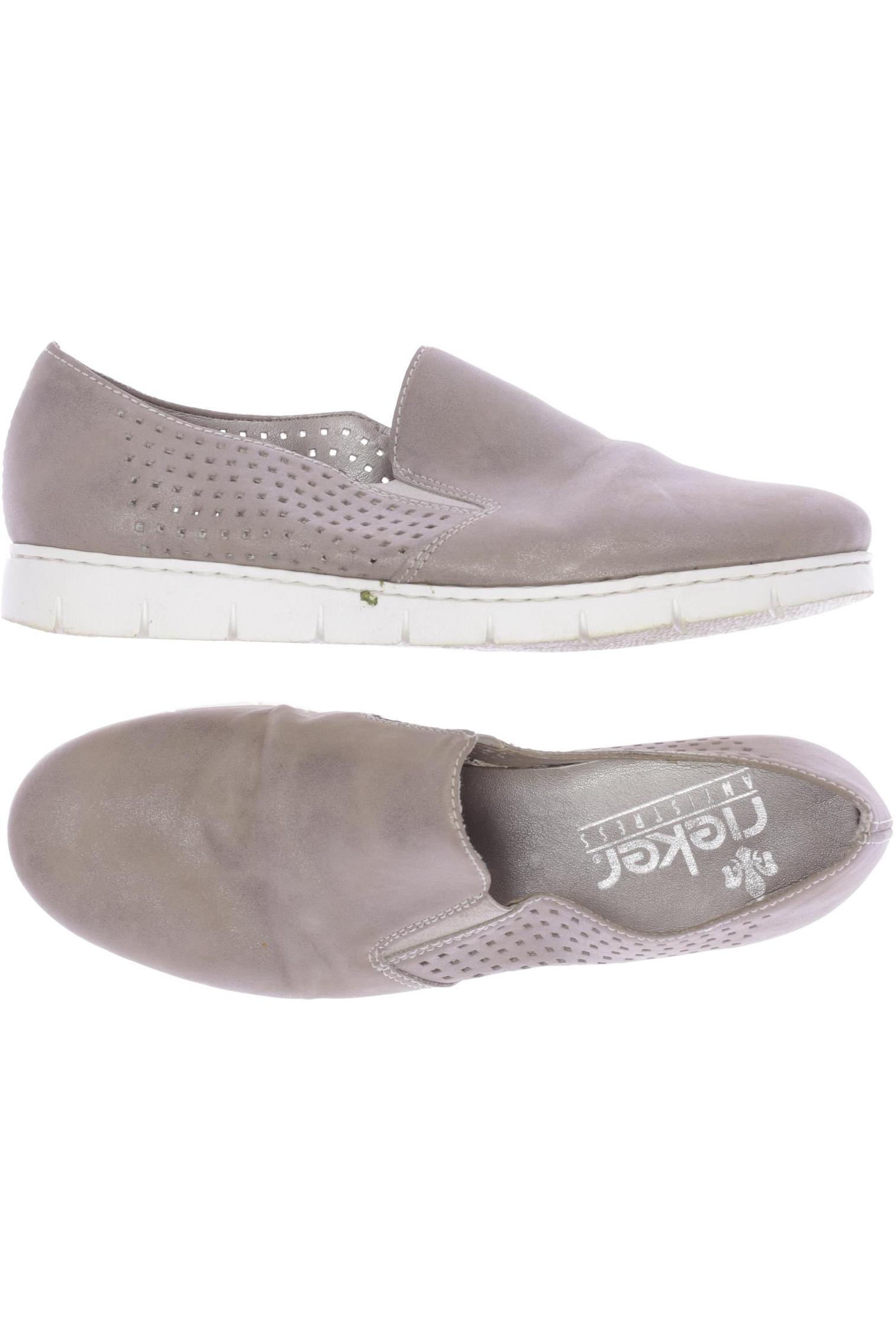 

Rieker Damen Halbschuh, beige, Gr. 37.5