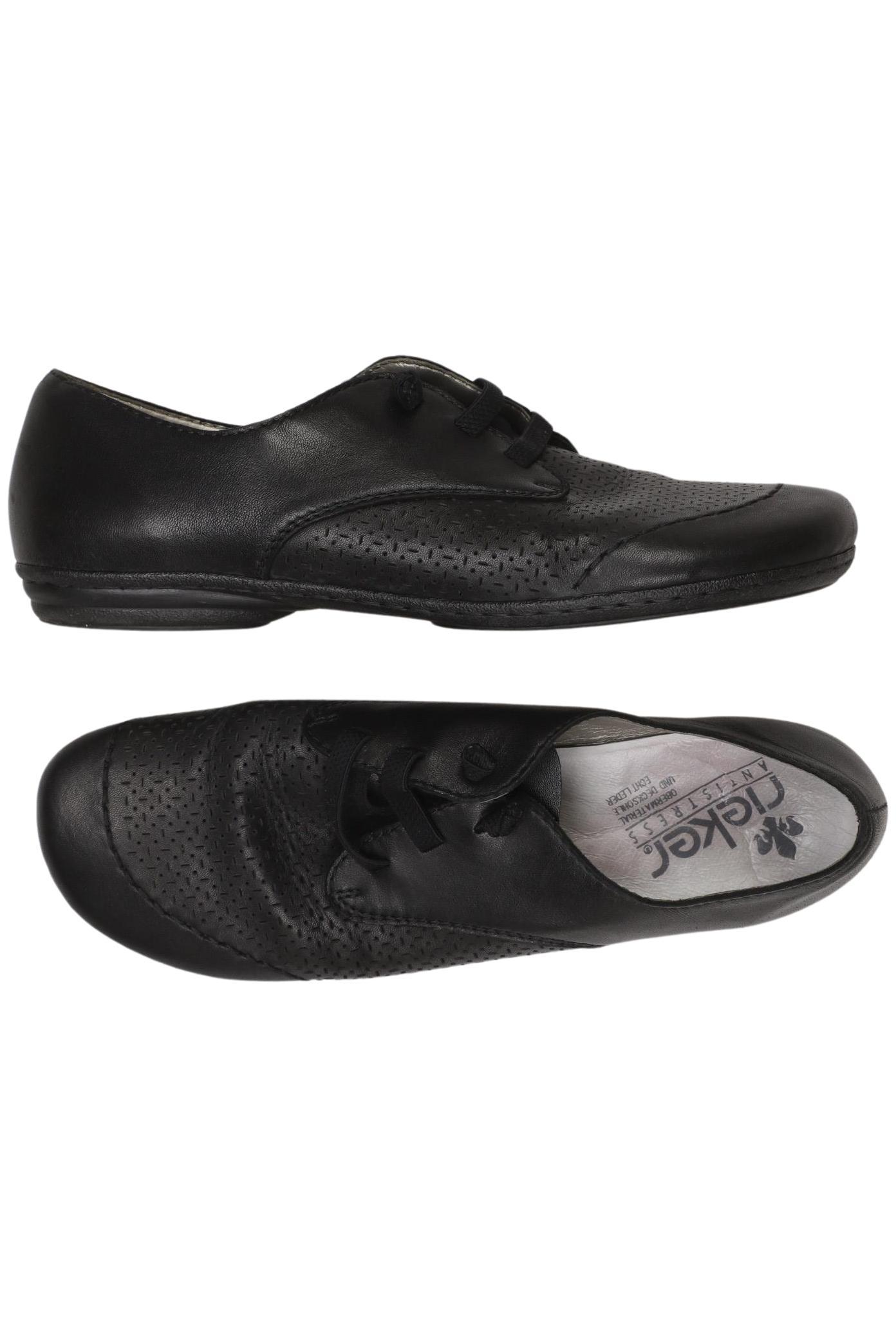 

Rieker Damen Halbschuh, schwarz, Gr. 41