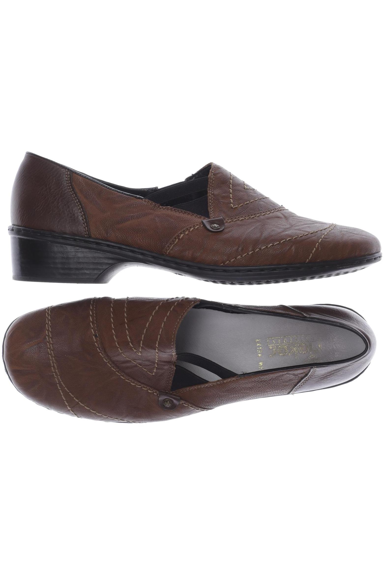 

Rieker Damen Halbschuh, braun, Gr. 41