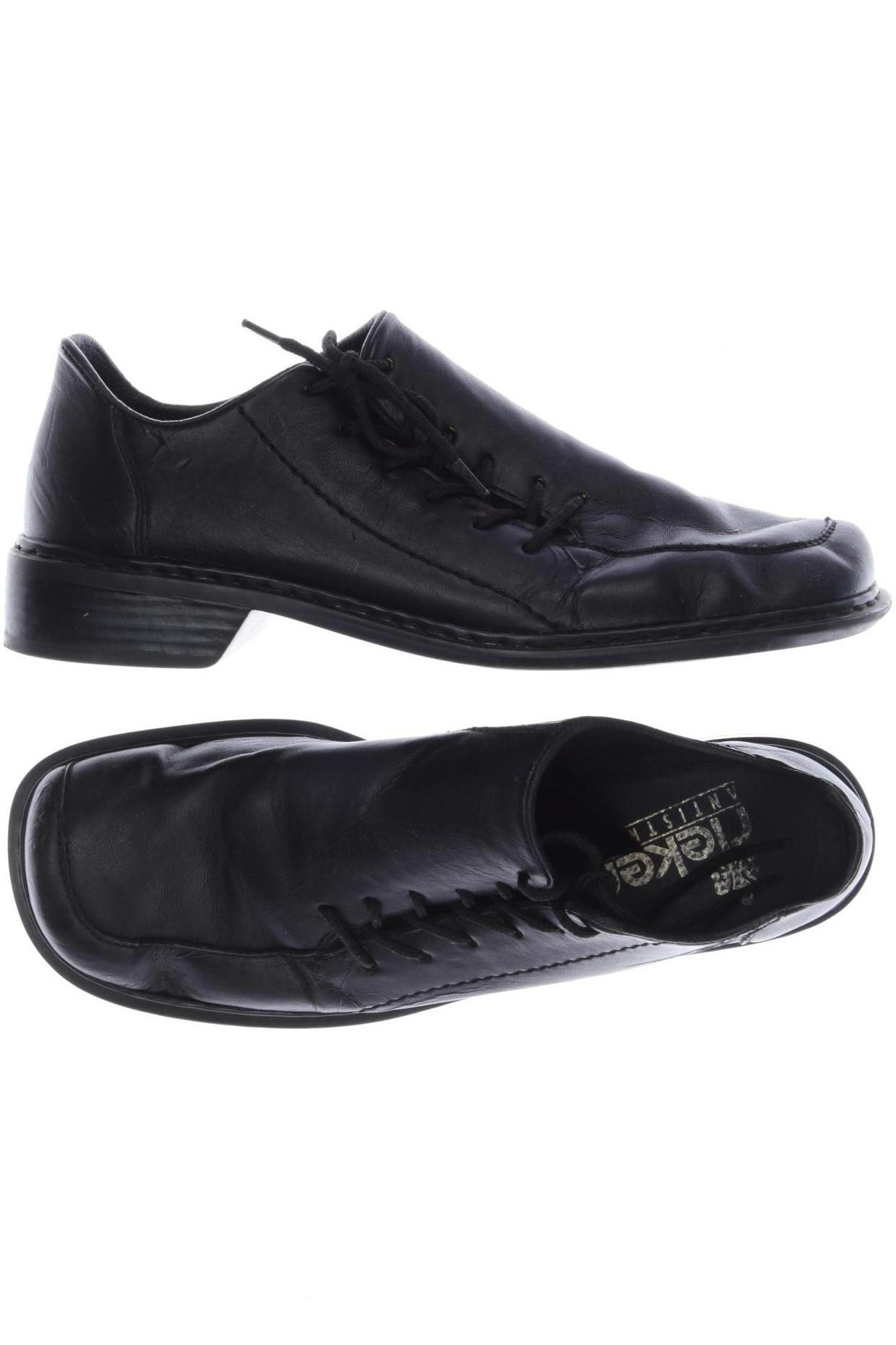 

Rieker Damen Halbschuh, schwarz, Gr. 39