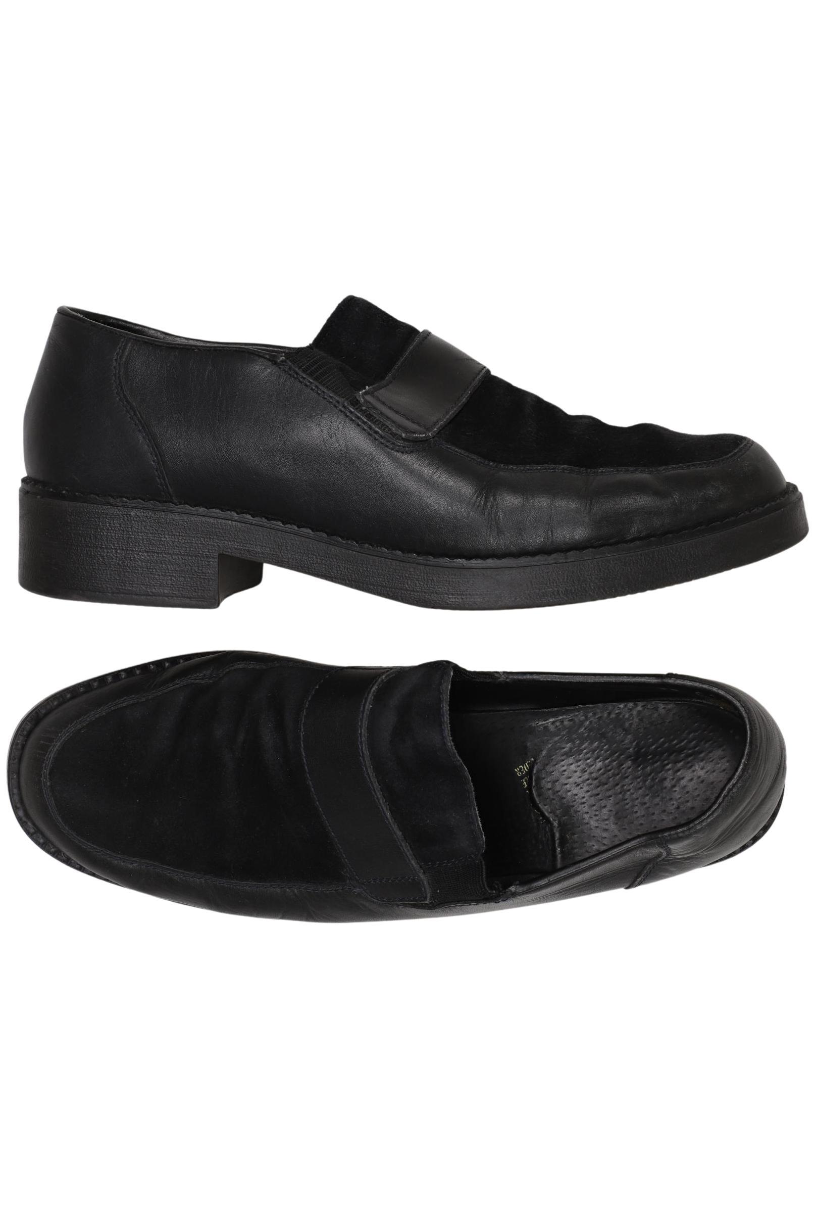 

Rieker Damen Halbschuh, schwarz, Gr. 39