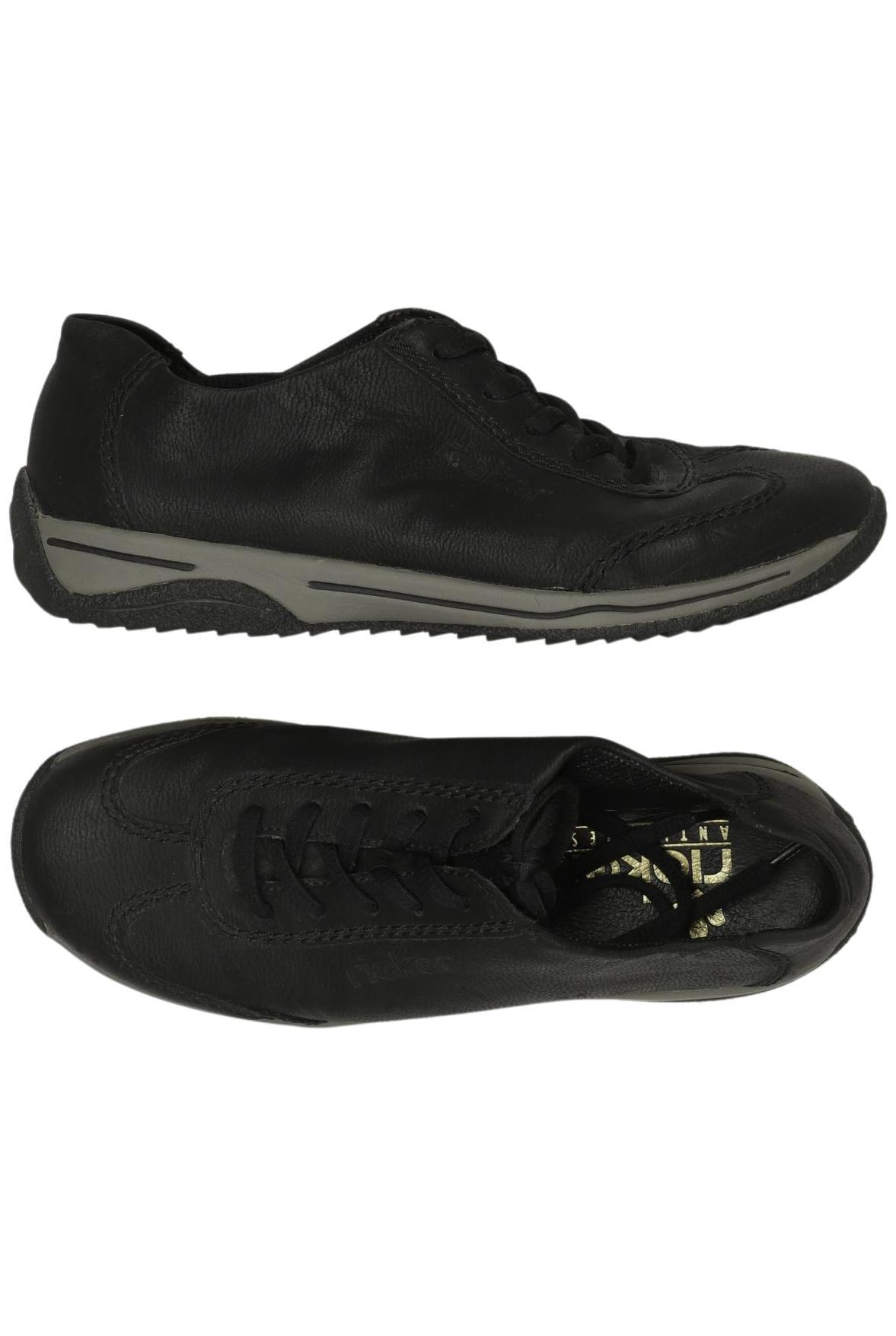 

Rieker Damen Halbschuh, schwarz, Gr. 37