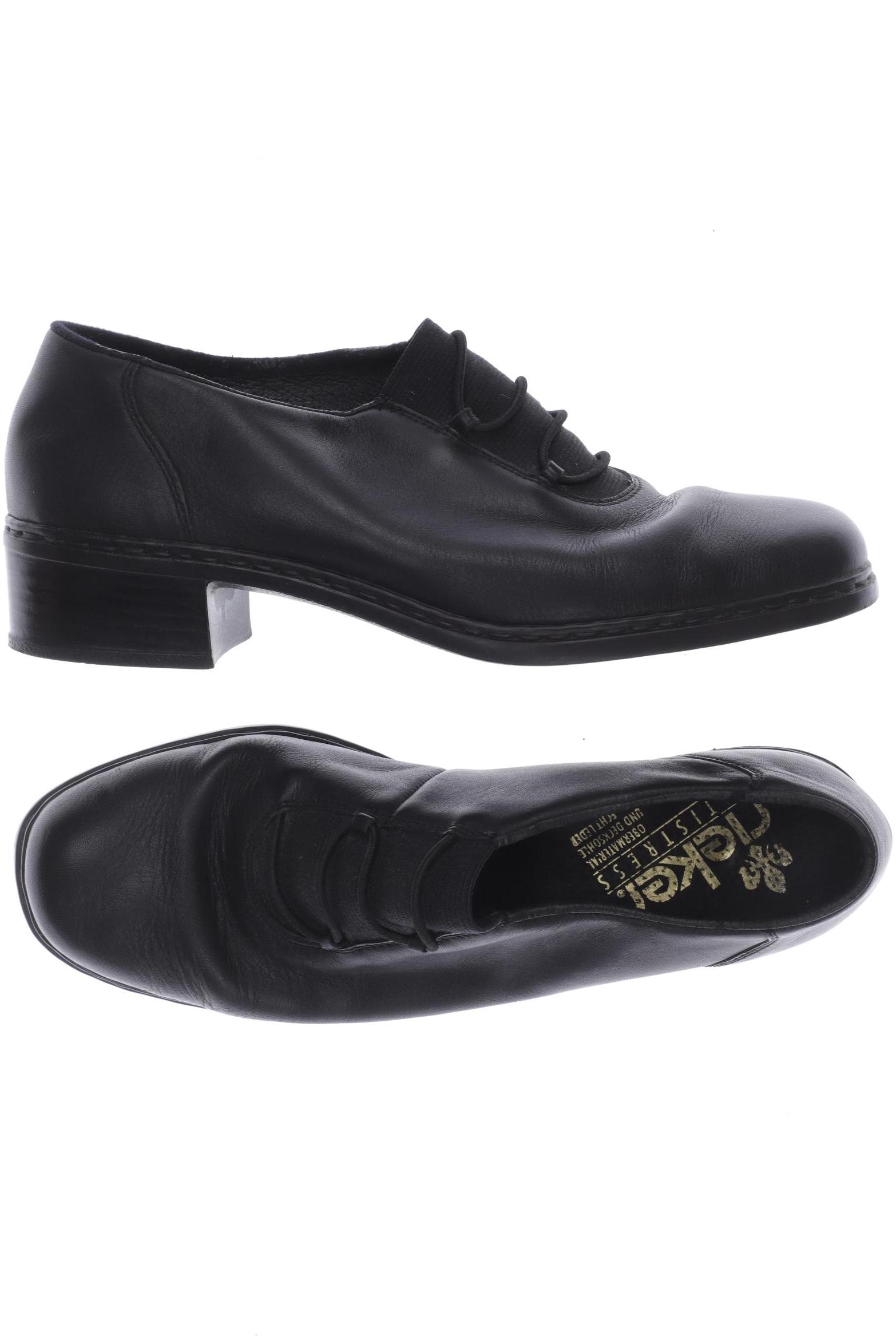 

Rieker Damen Halbschuh, schwarz