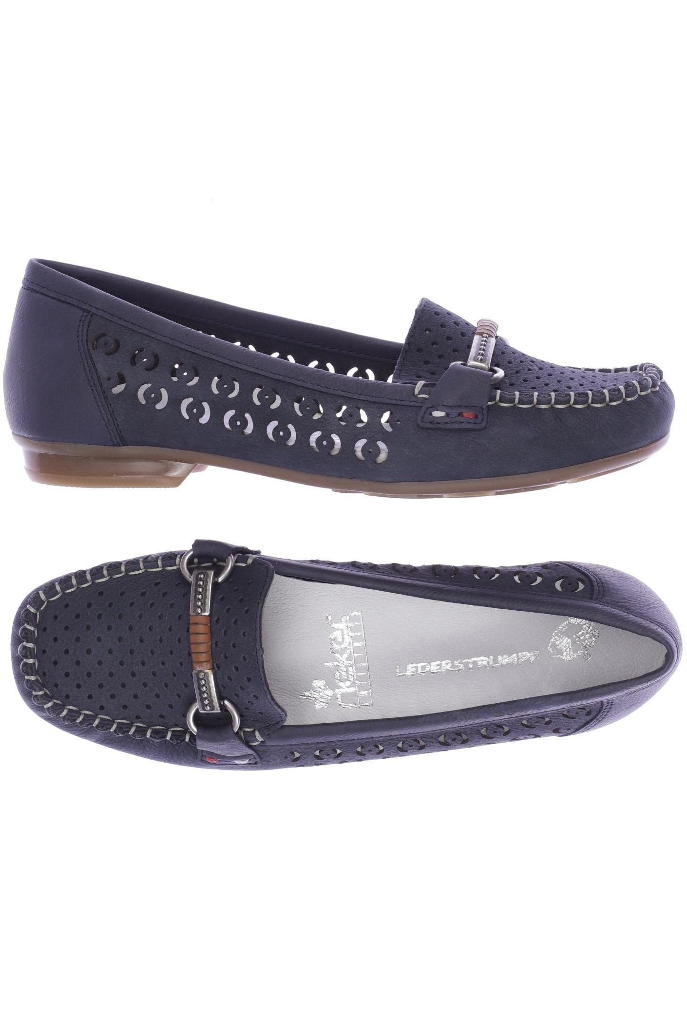 

Rieker Damen Halbschuh, marineblau, Gr. 36