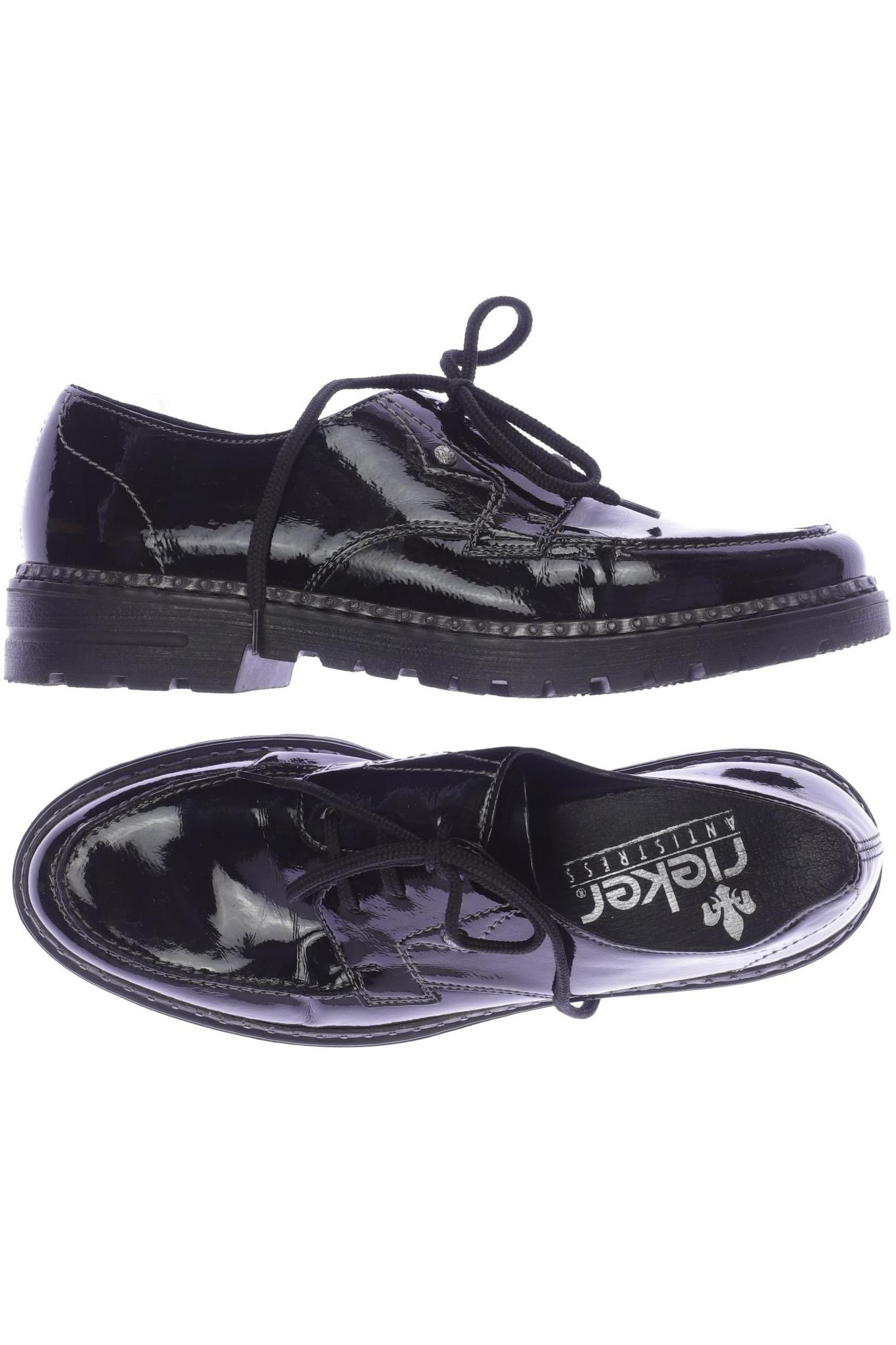 

Rieker Damen Halbschuh, schwarz