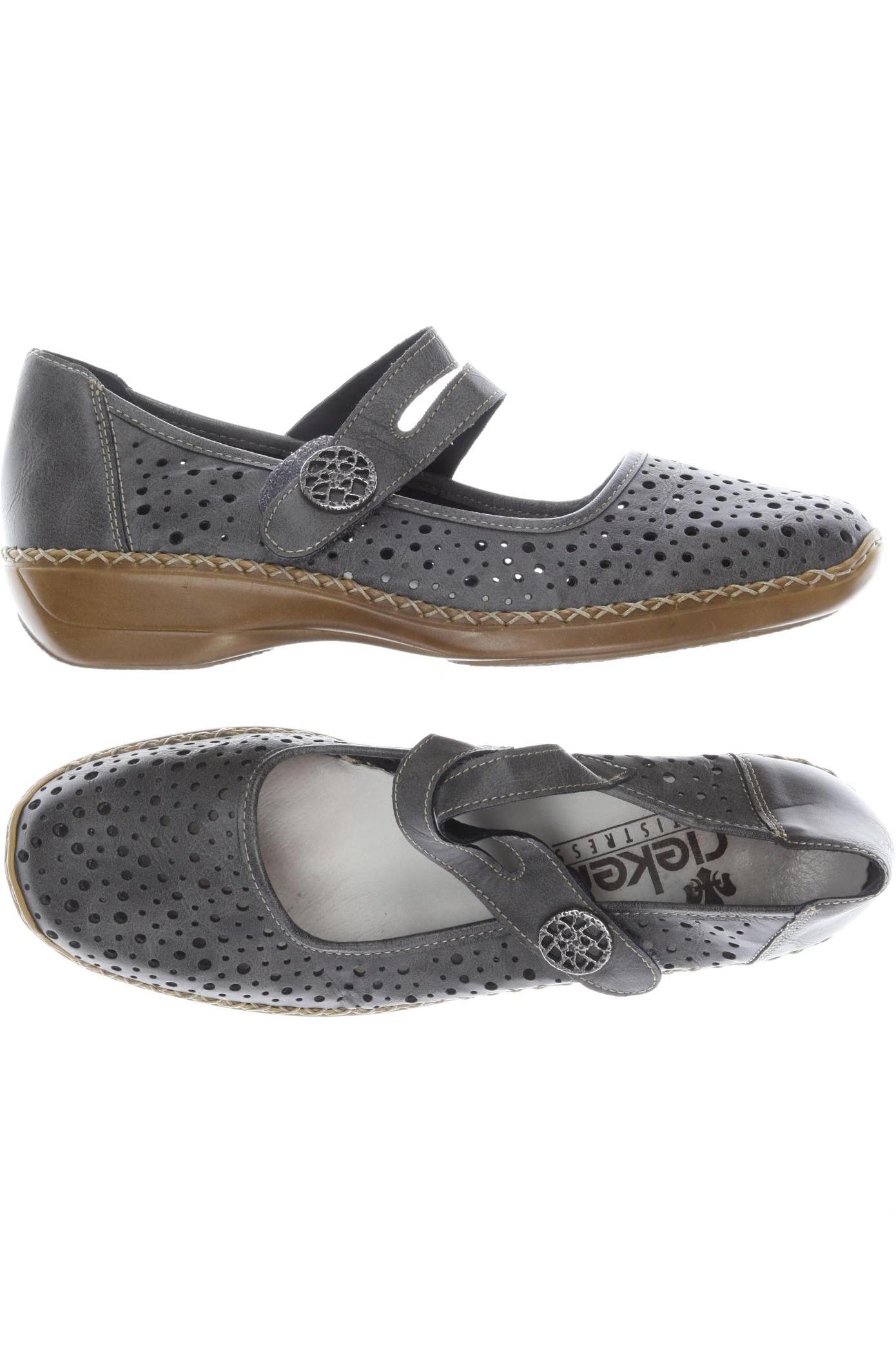 

Rieker Damen Halbschuh, grau, Gr. 40