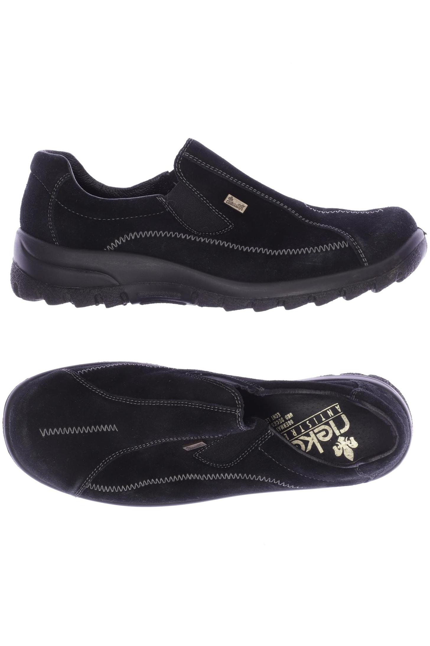 

Rieker Damen Halbschuh, schwarz, Gr. 39