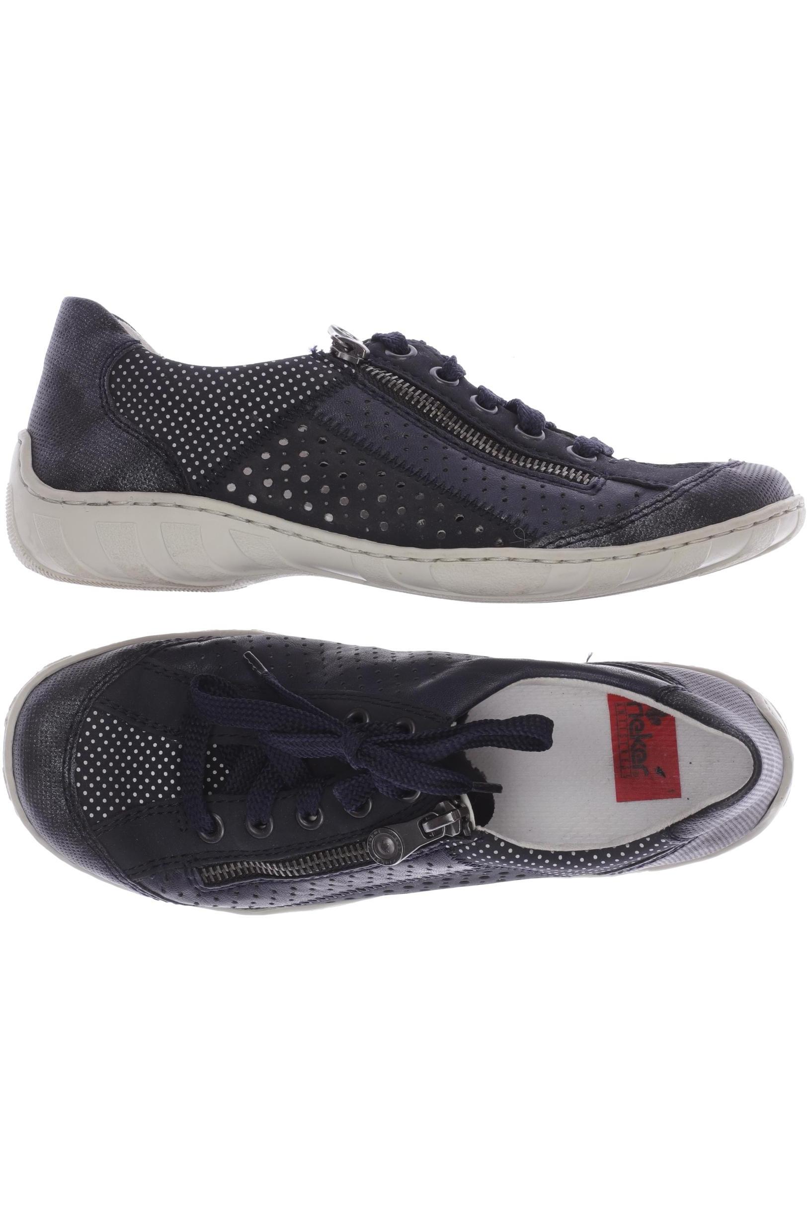 

Rieker Damen Halbschuh, marineblau, Gr. 37