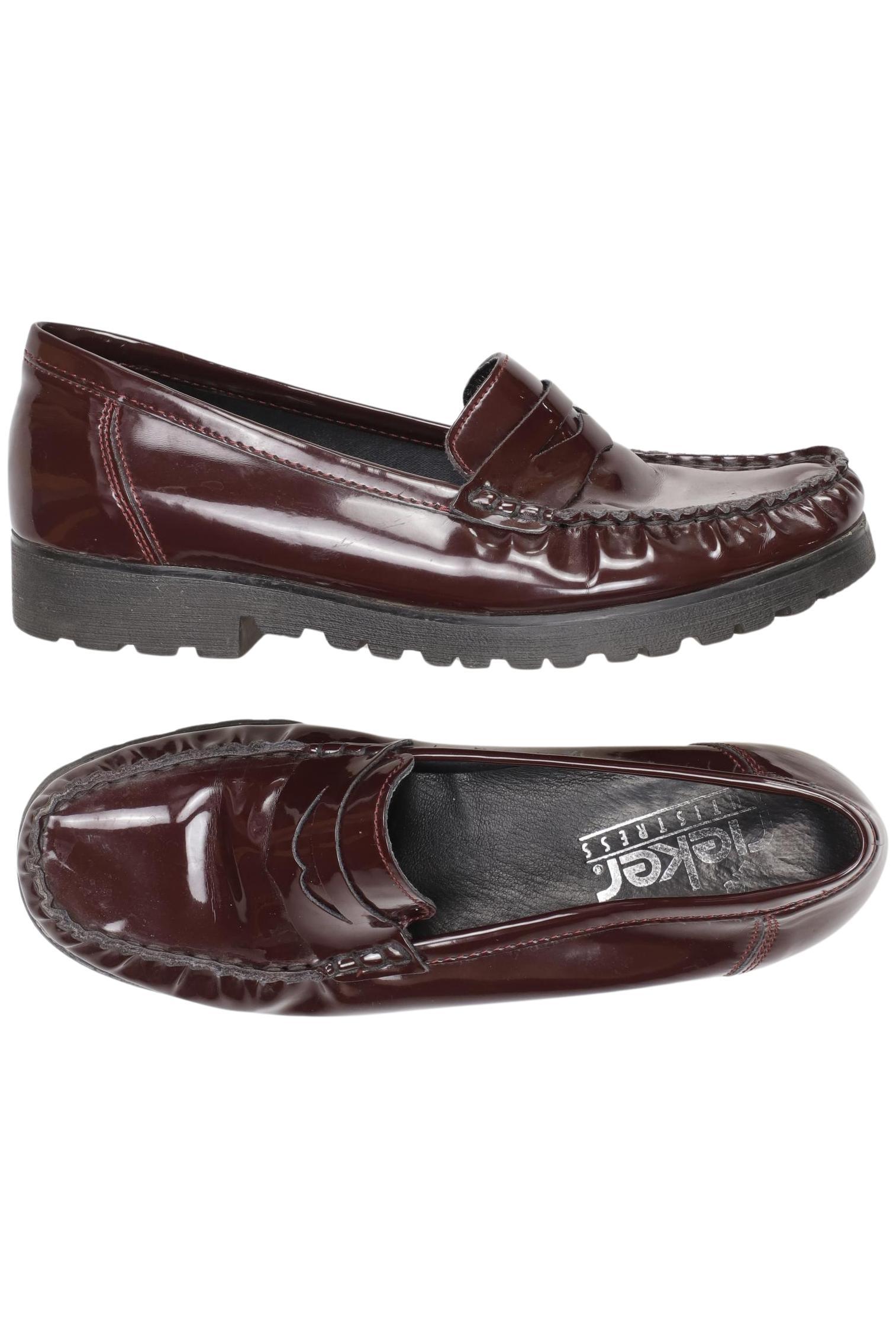 

Rieker Damen Halbschuh, bordeaux, Gr. 37