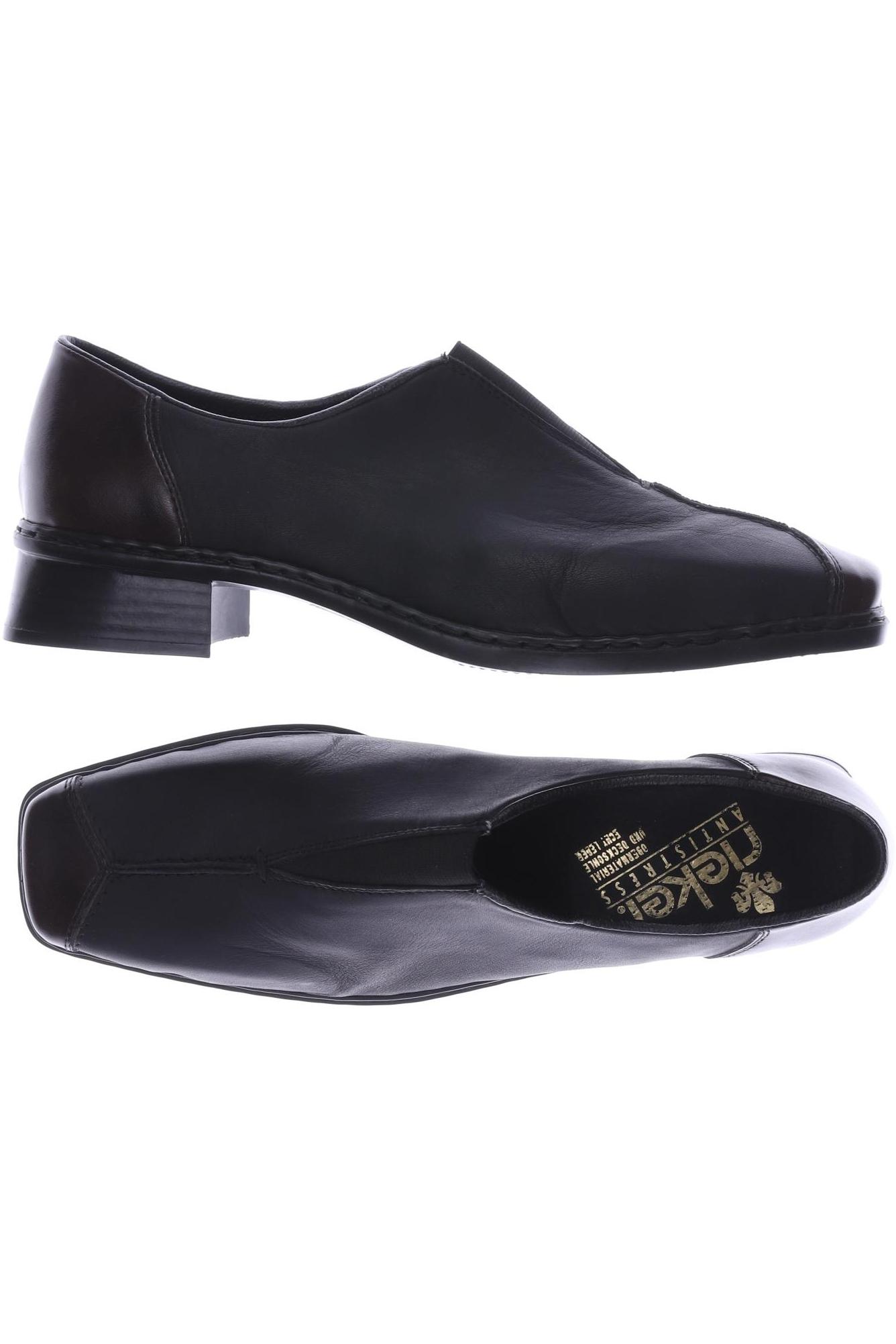 

Rieker Damen Halbschuh, schwarz