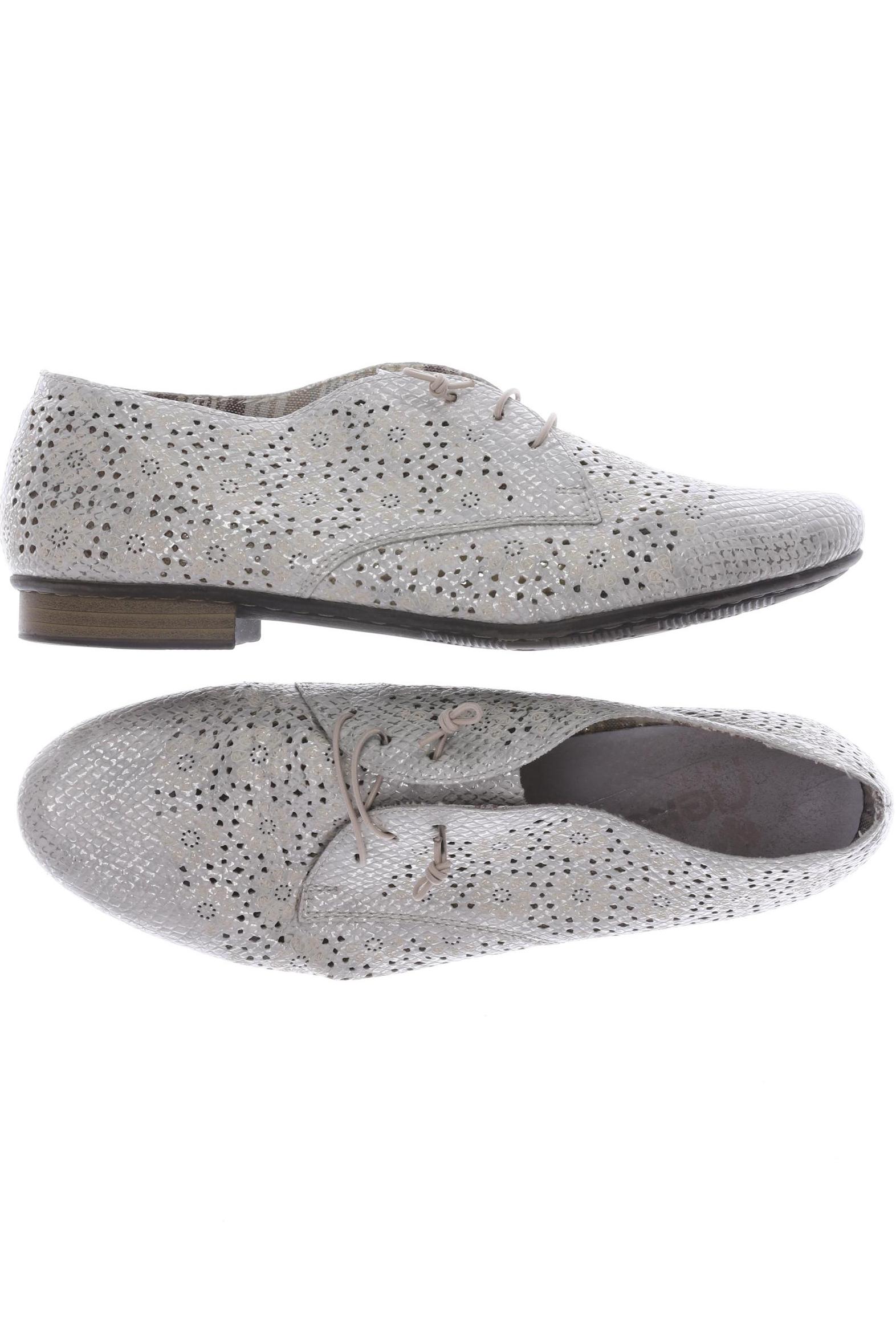 

Rieker Damen Halbschuh, beige, Gr. 40