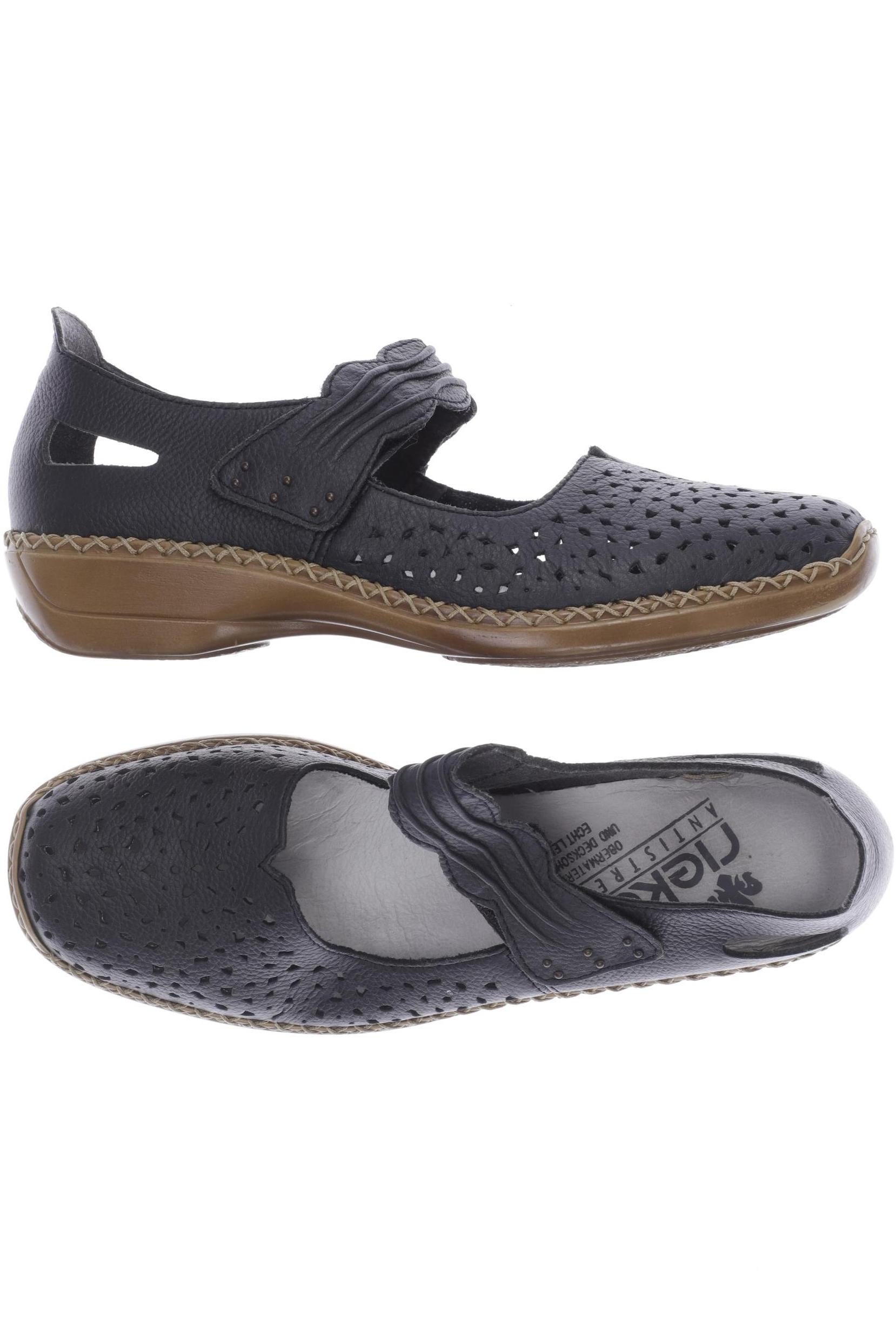 

Rieker Damen Halbschuh, marineblau, Gr. 38