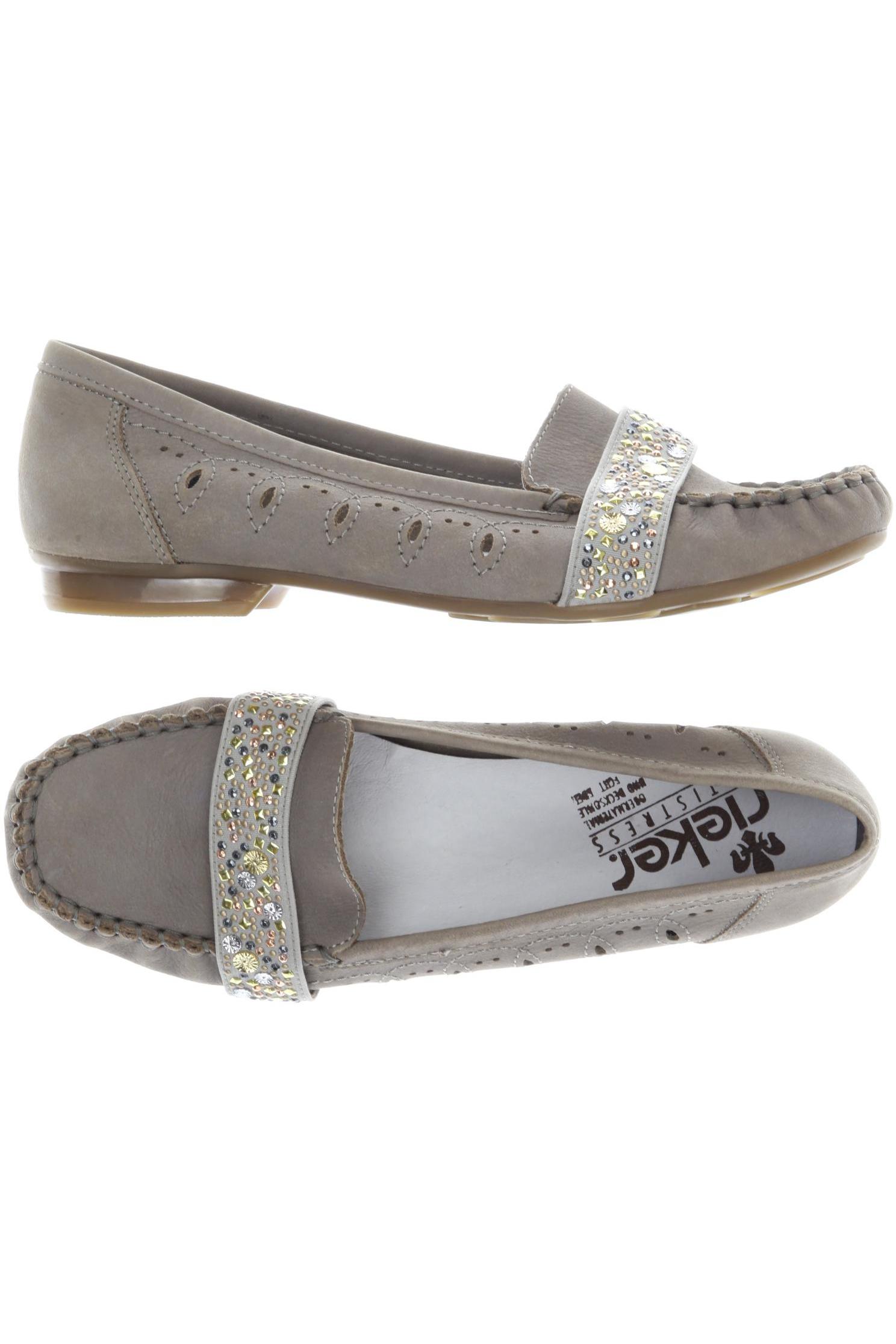 

Rieker Damen Halbschuh, grau, Gr. 39