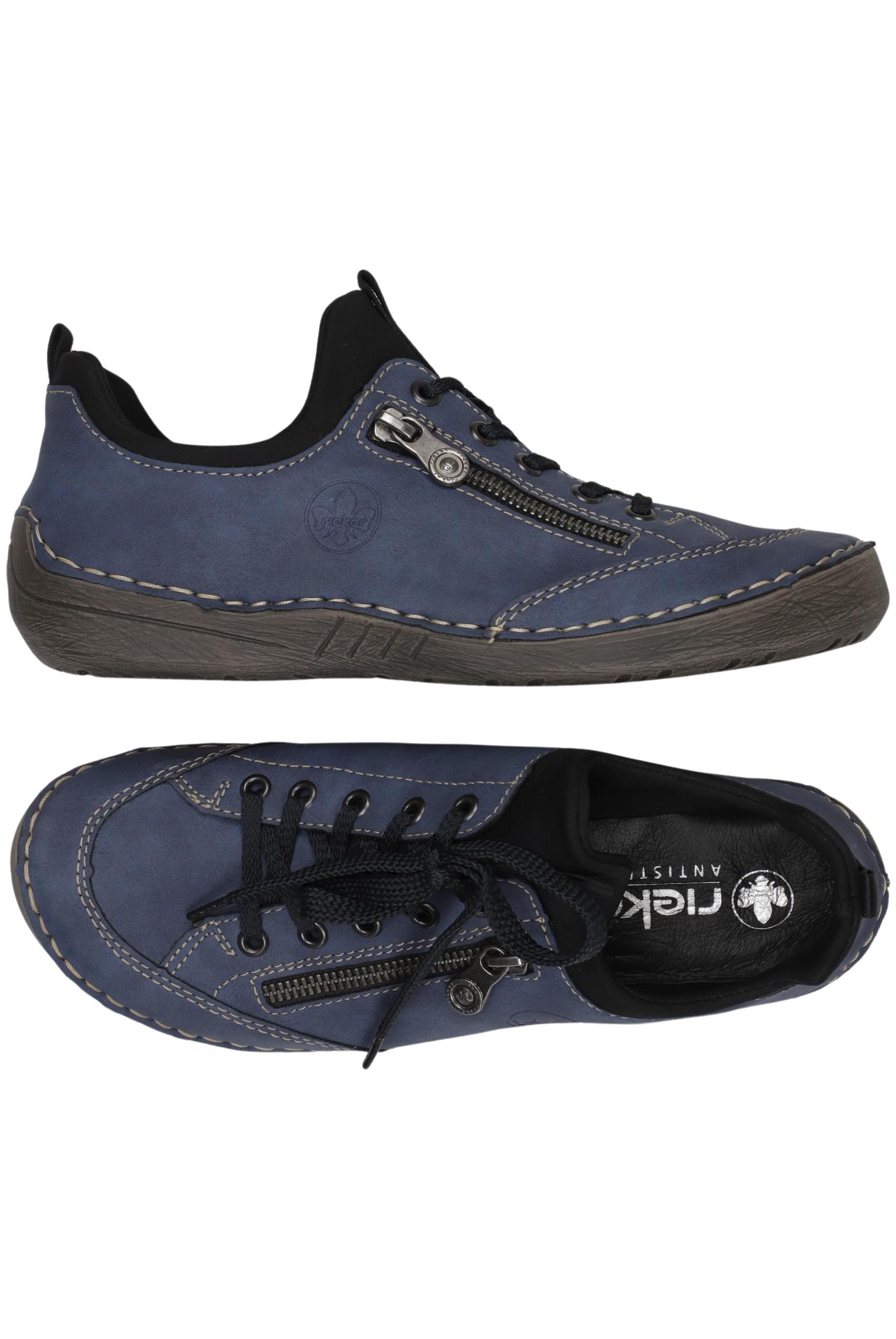 

Rieker Damen Halbschuh, blau, Gr. 39