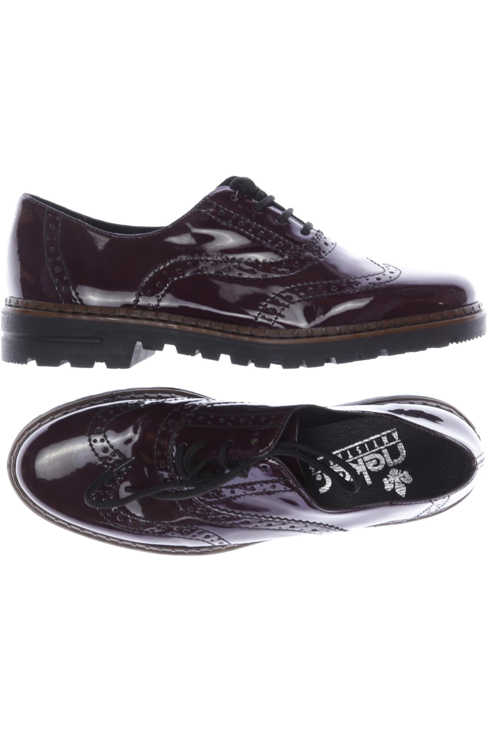 

Rieker Damen Halbschuh, bordeaux, Gr. 38