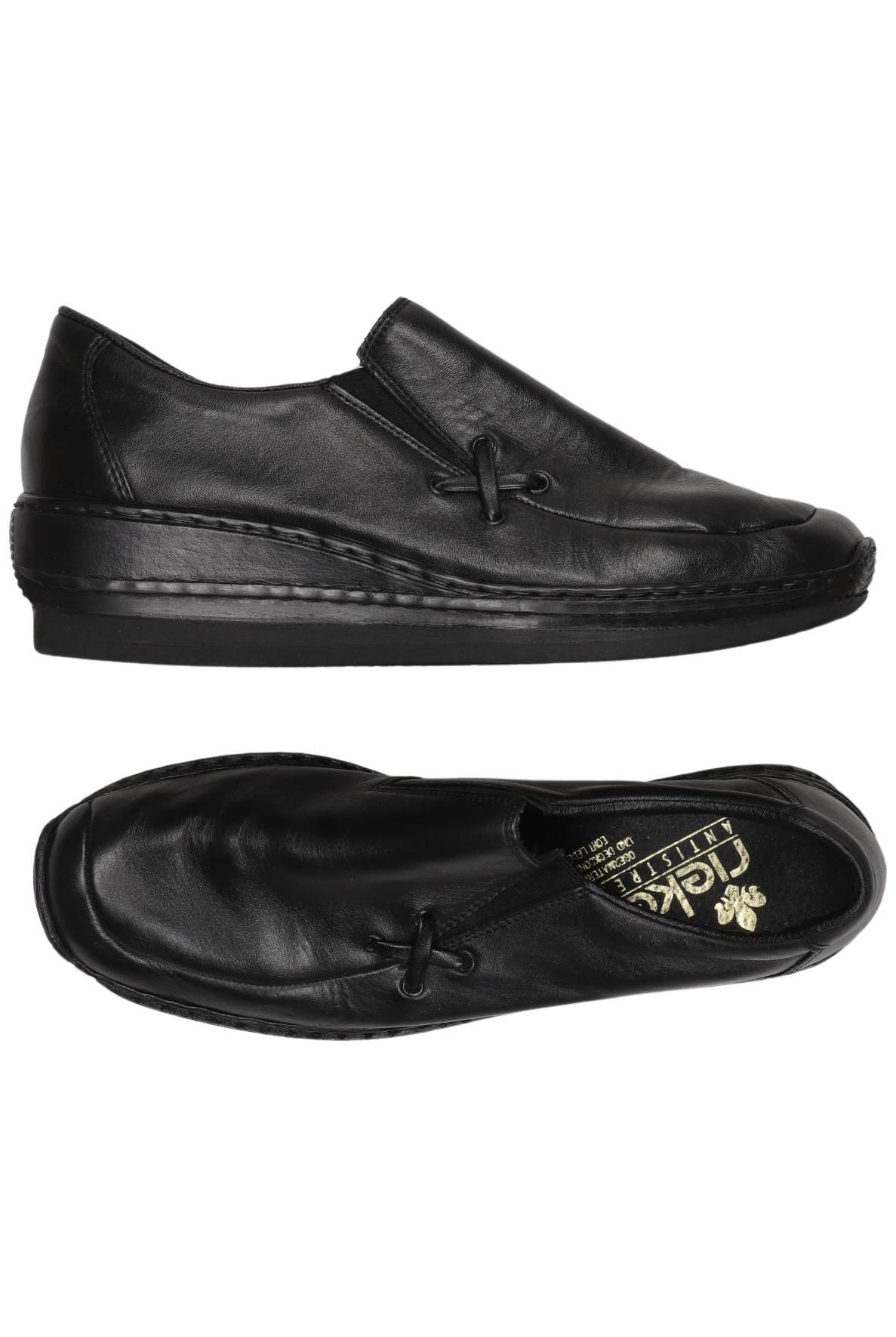 

Rieker Damen Halbschuh, schwarz, Gr. 41
