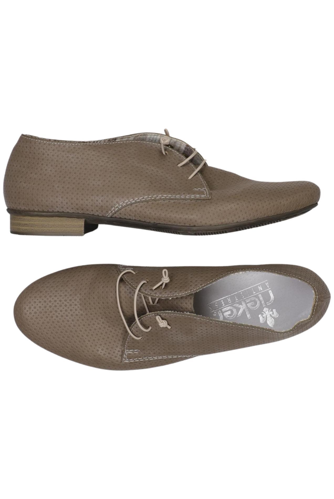 

Rieker Damen Halbschuh, beige, Gr. 38