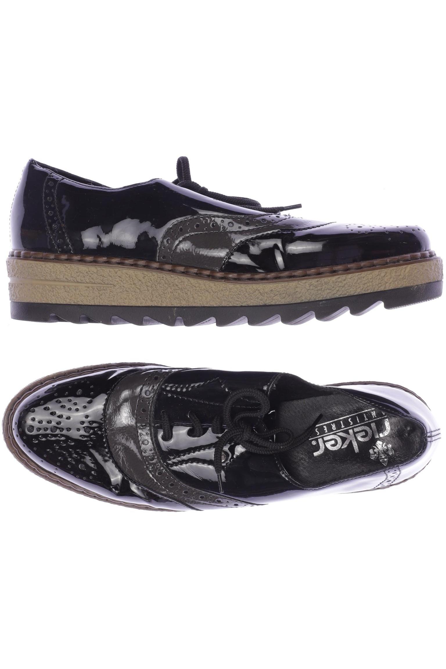 

Rieker Damen Halbschuh, schwarz, Gr. 41