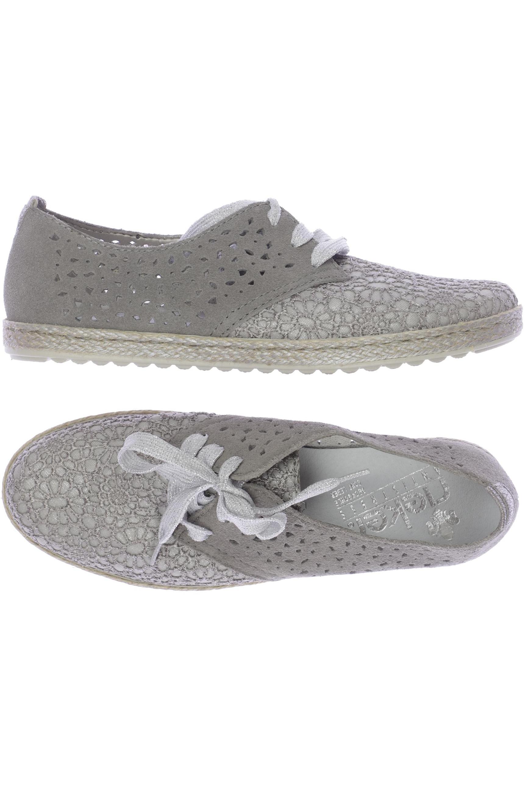 

Rieker Damen Halbschuh, grau, Gr. 36