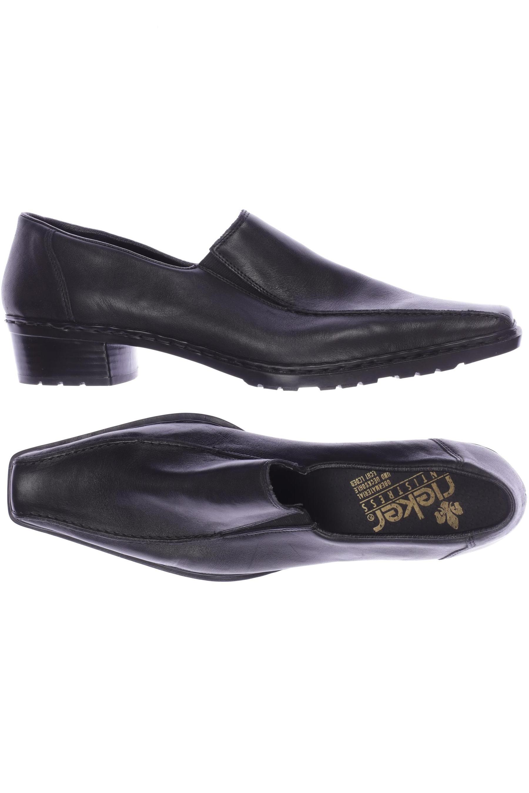 

Rieker Damen Halbschuh, schwarz, Gr. 41