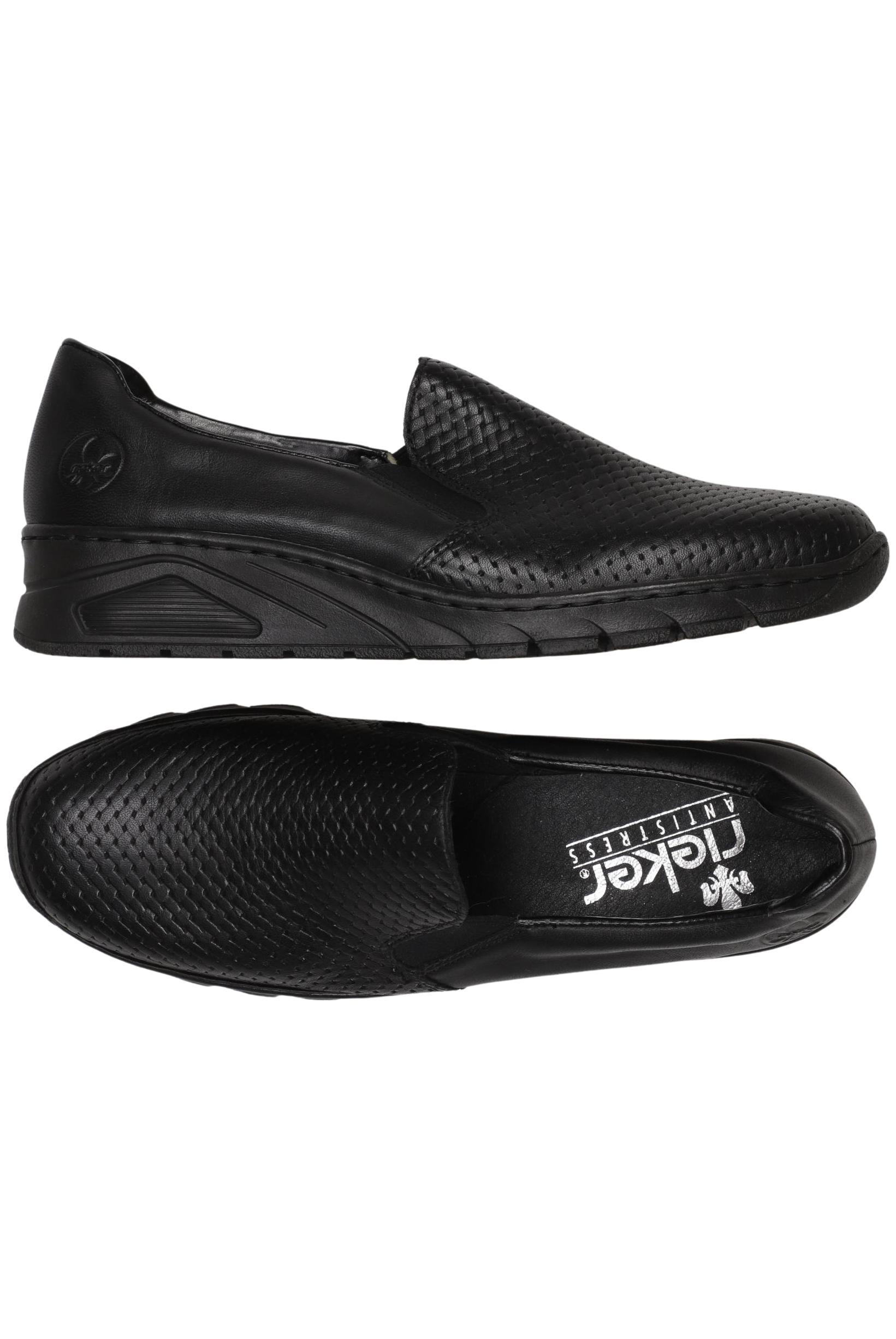 

Rieker Damen Halbschuh, schwarz, Gr. 39