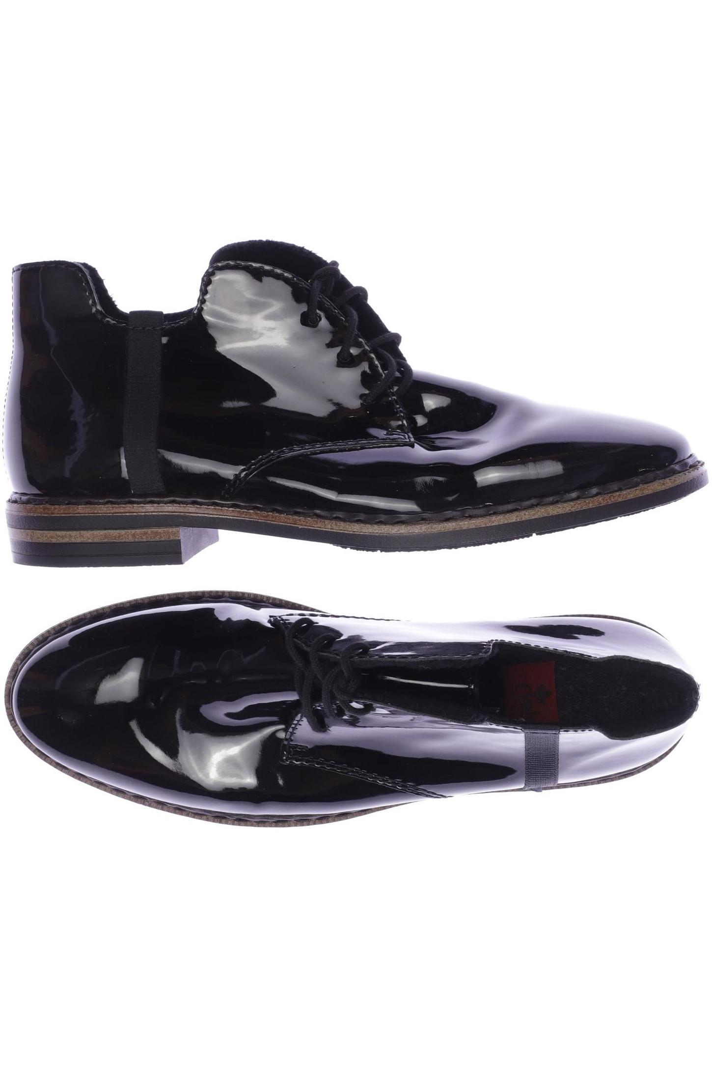 

Rieker Damen Halbschuh, schwarz, Gr. 38