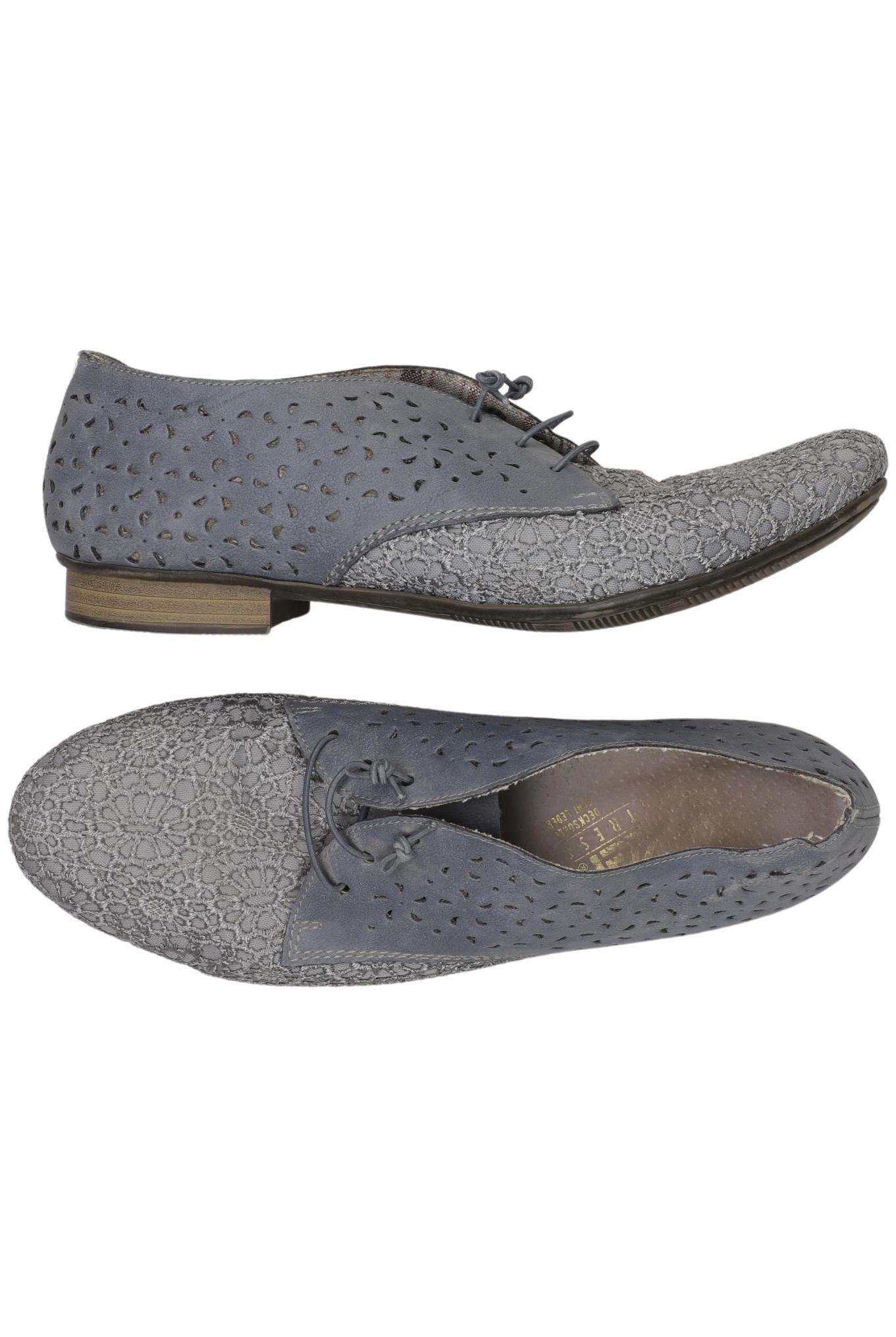 

Rieker Damen Halbschuh, blau, Gr. 39