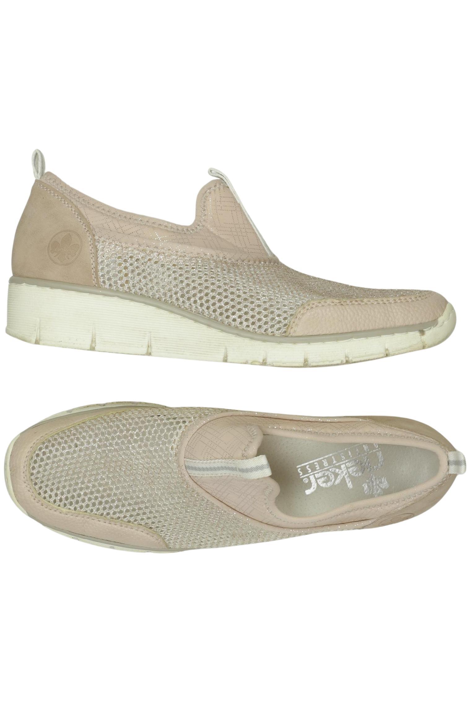 

Rieker Damen Halbschuh, beige, Gr. 42