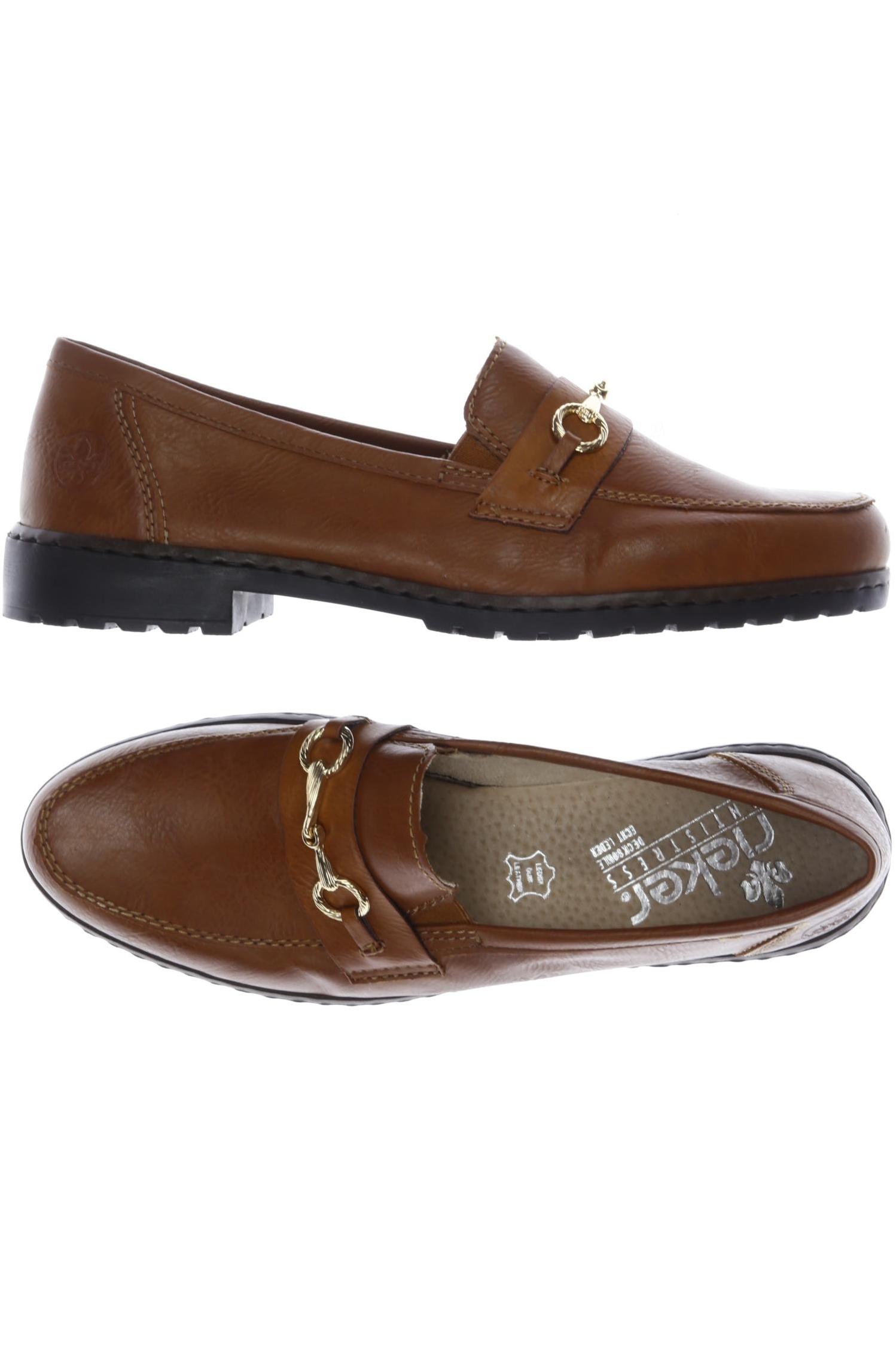 

Rieker Damen Halbschuh, braun, Gr. 39