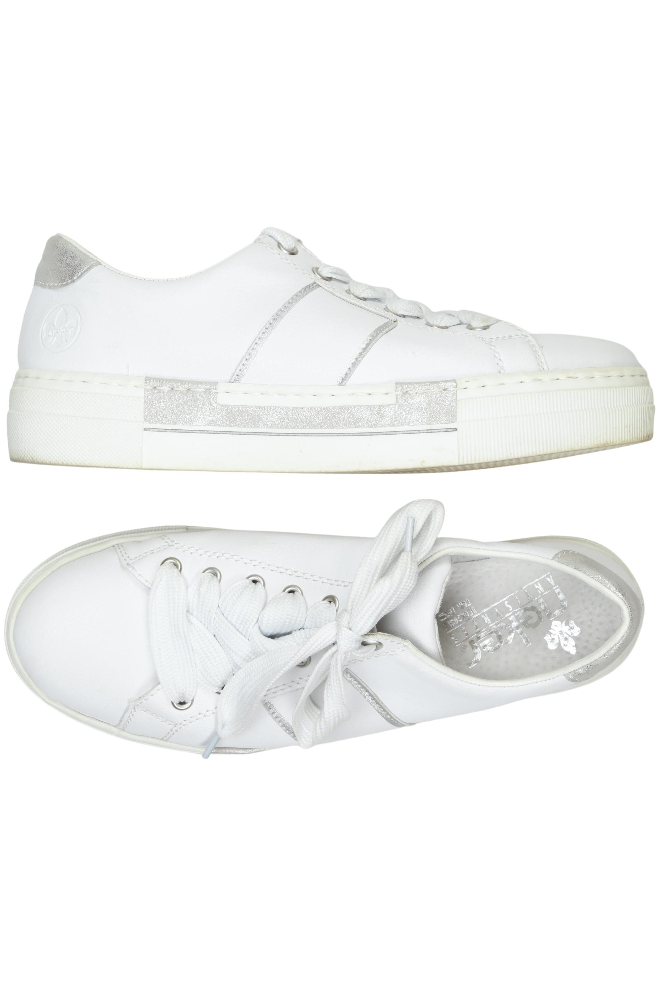 

Rieker Damen Halbschuh, weiß, Gr. 41