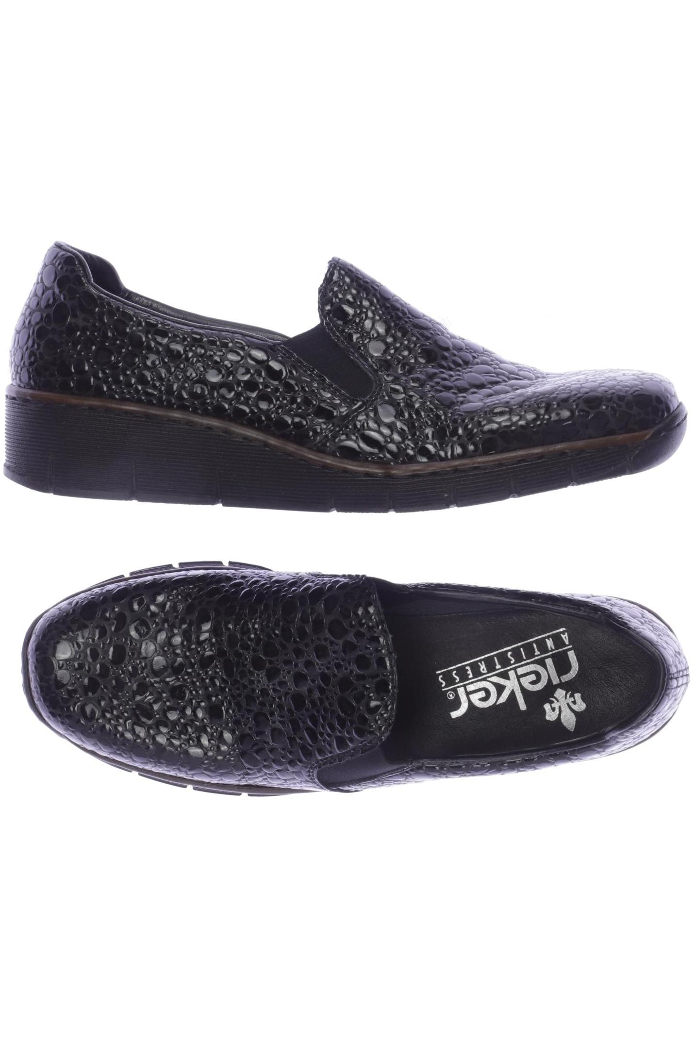 

Rieker Damen Halbschuh, schwarz