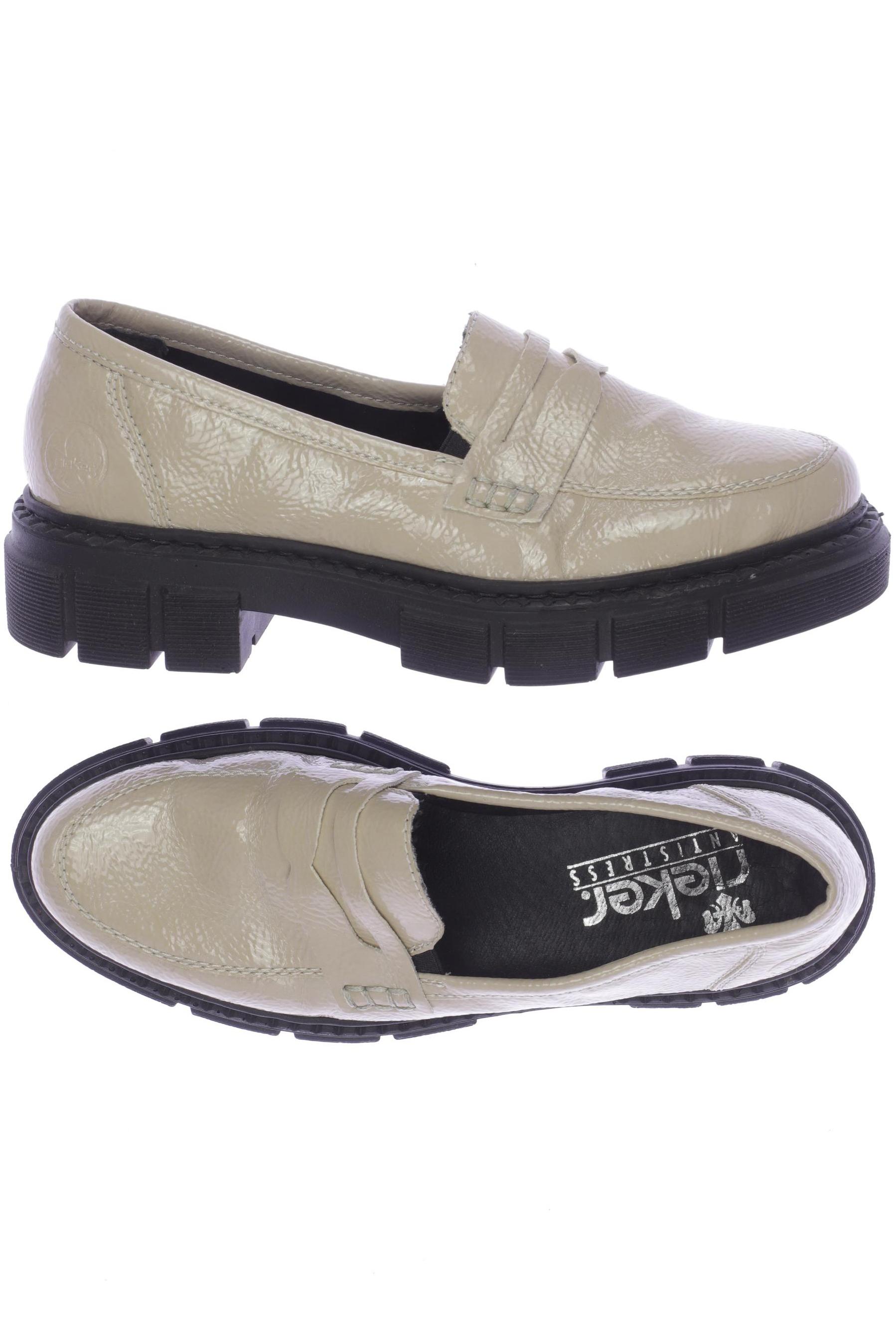 

Rieker Damen Halbschuh, beige, Gr. 37