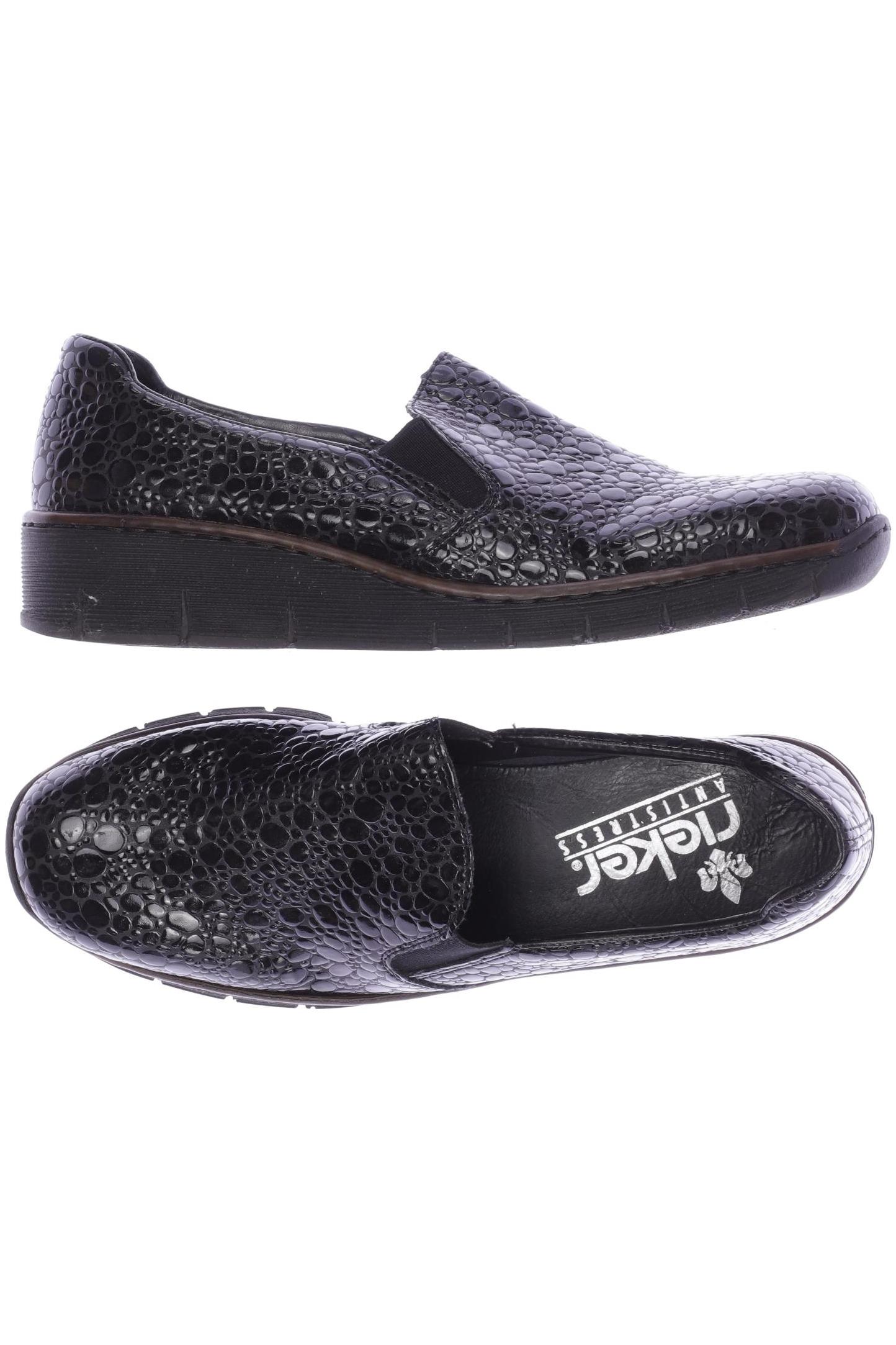 

Rieker Damen Halbschuh, schwarz