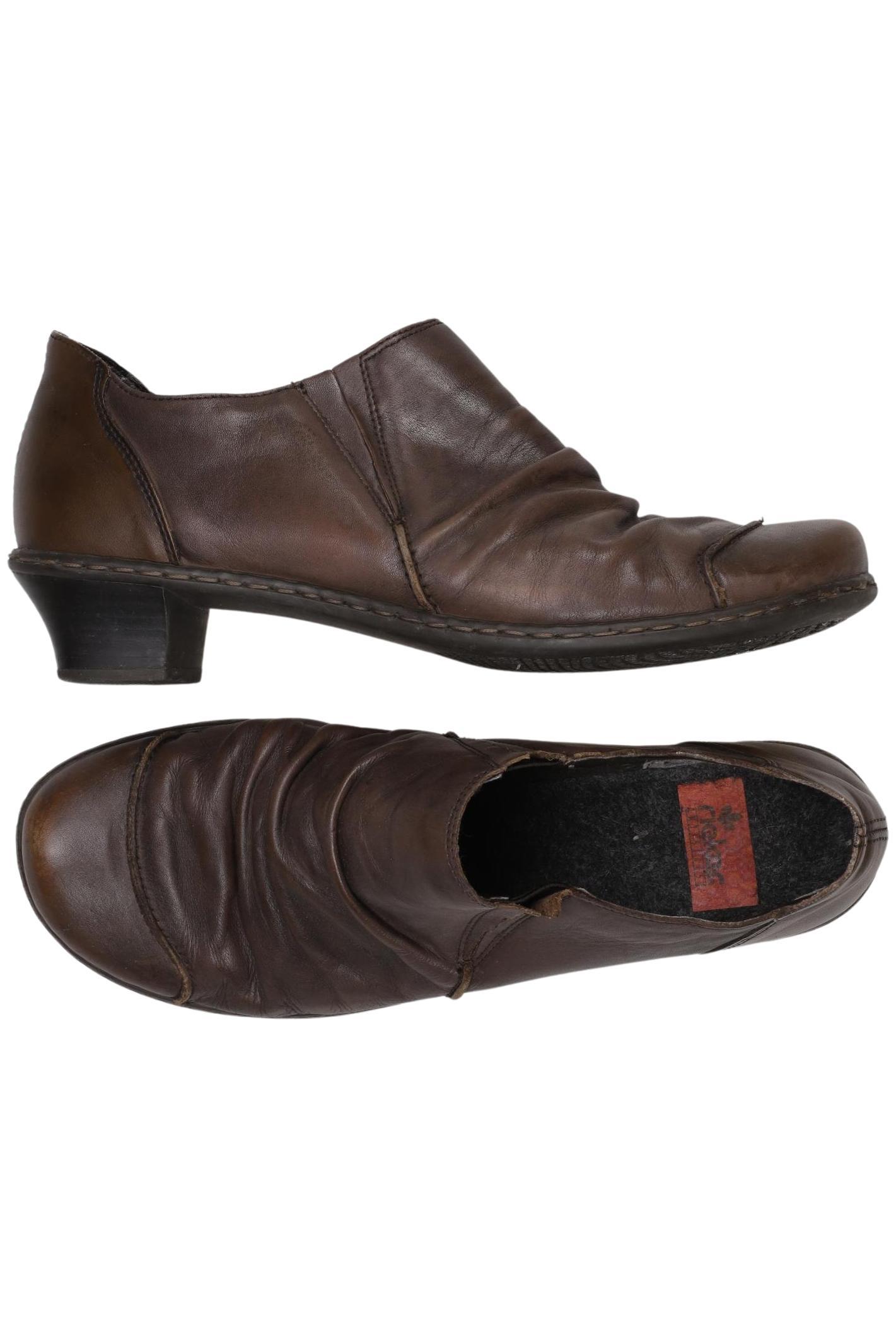 

Rieker Damen Halbschuh, braun, Gr. 40