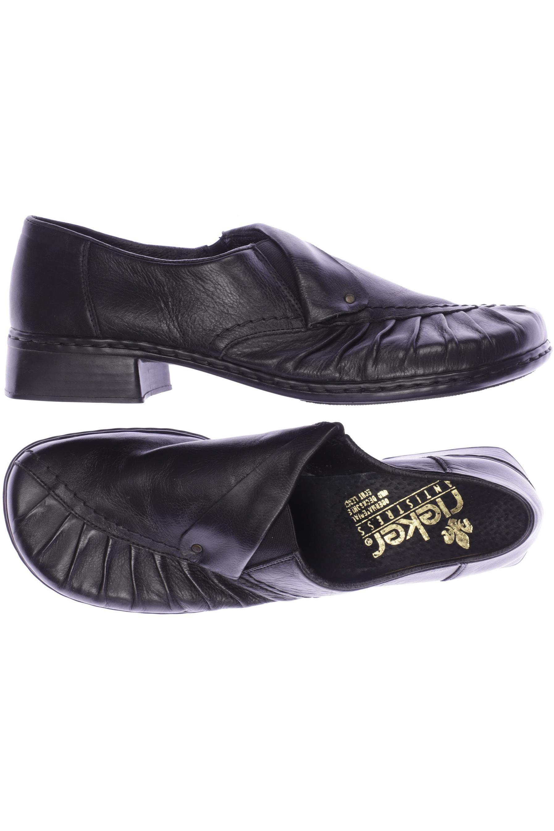 

Rieker Damen Halbschuh, schwarz