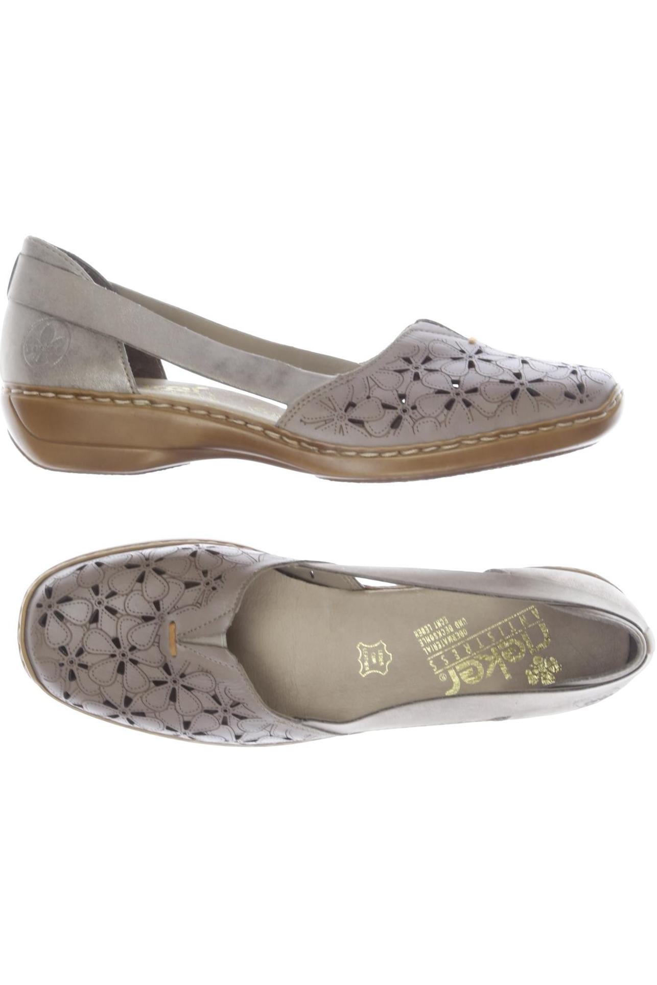 

Rieker Damen Halbschuh, grau, Gr. 40