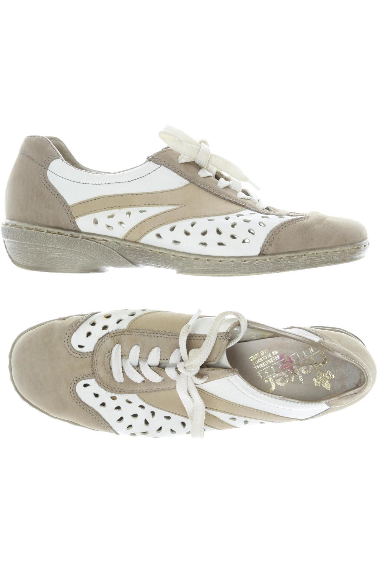 

Rieker Damen Halbschuh, beige, Gr. 42