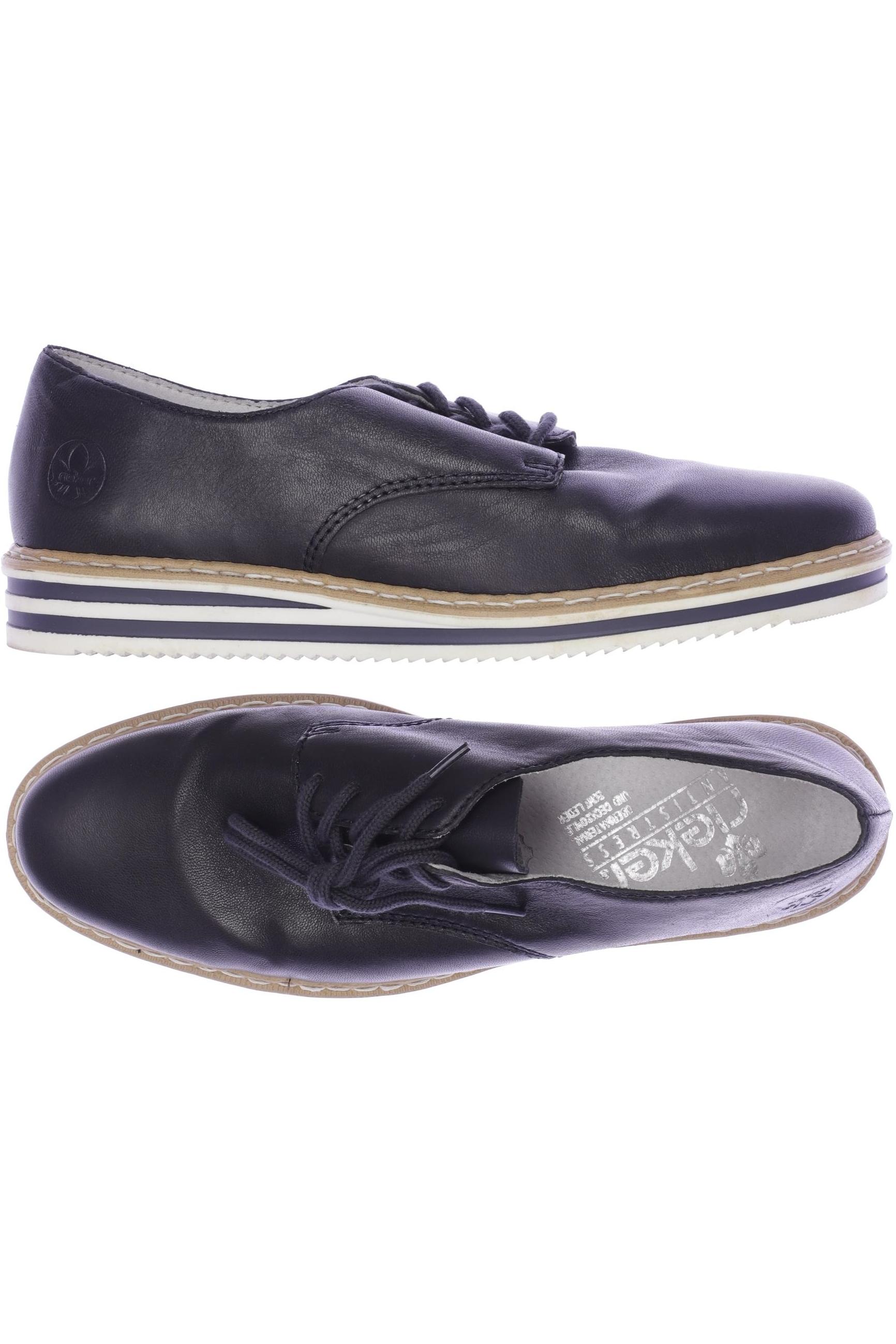 

Rieker Damen Halbschuh, schwarz, Gr. 40