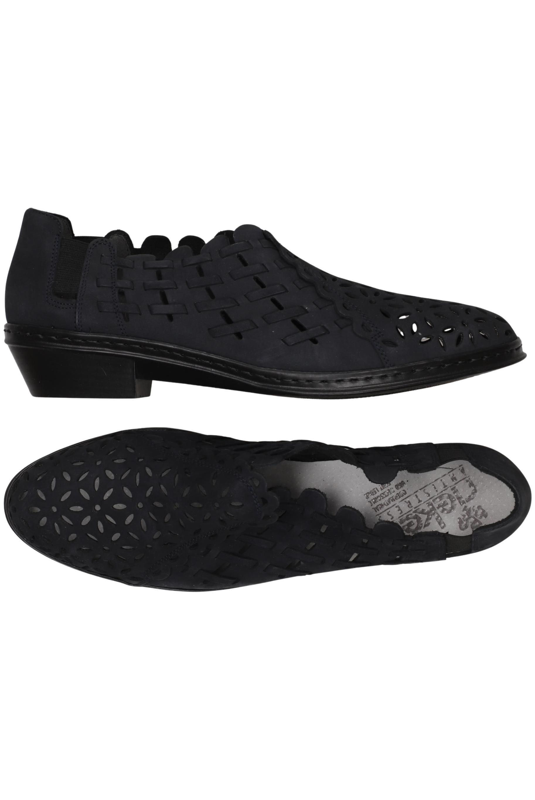 

Rieker Damen Halbschuh, marineblau, Gr. 8